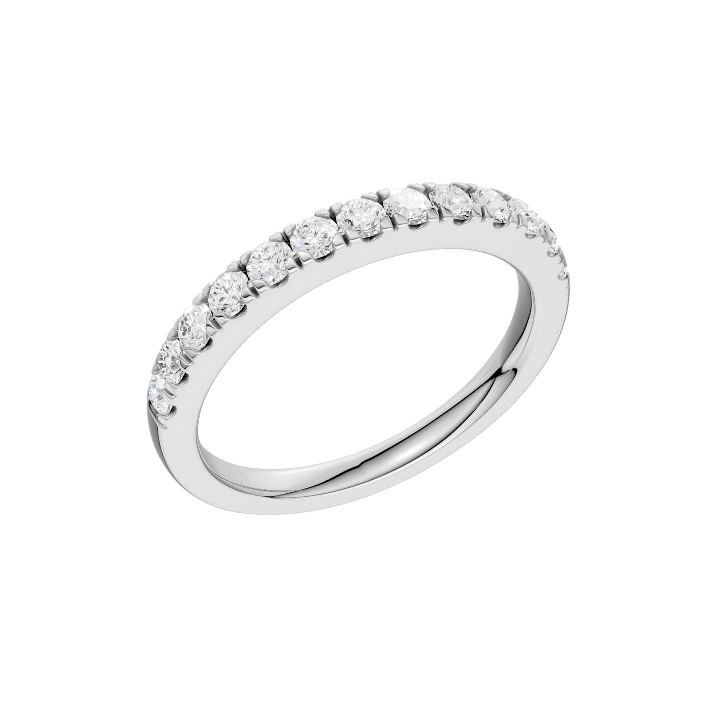 0.50ct Round Certified Lab Diamond Band