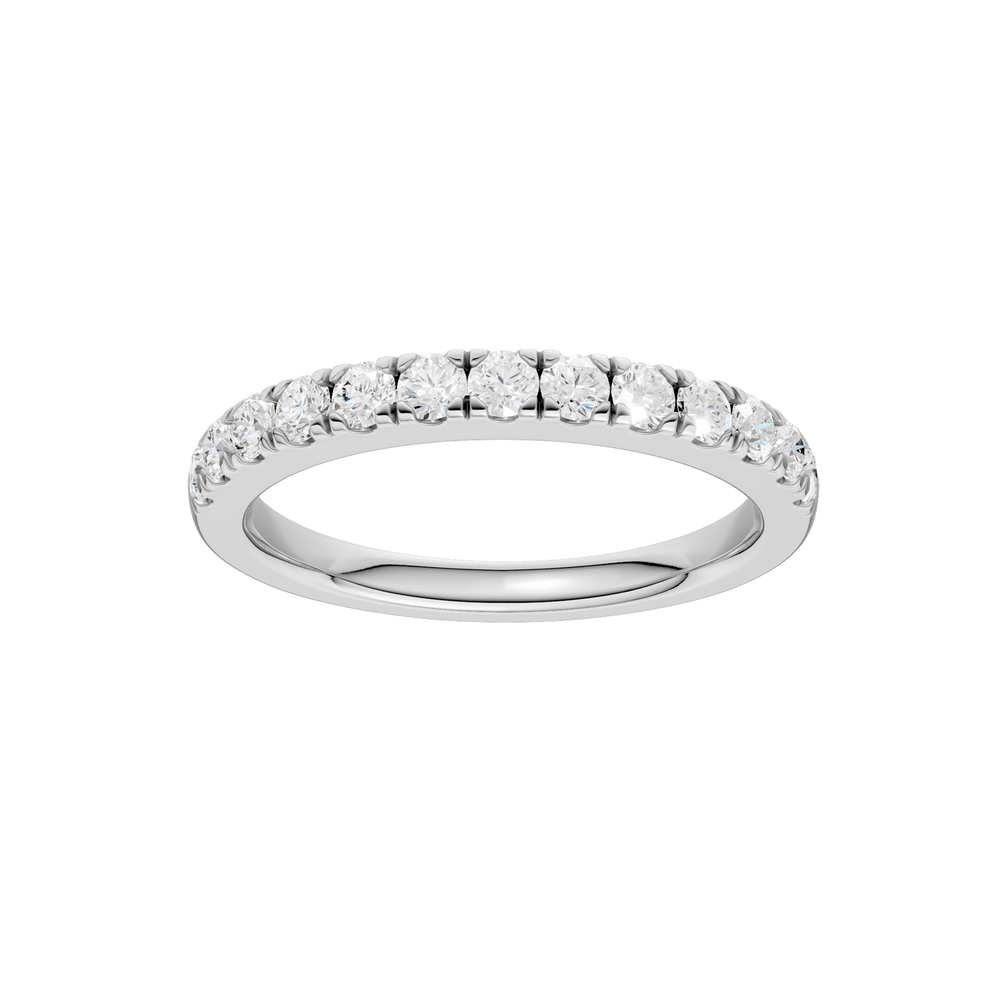 0.50ct Round Certified Lab Diamond Band