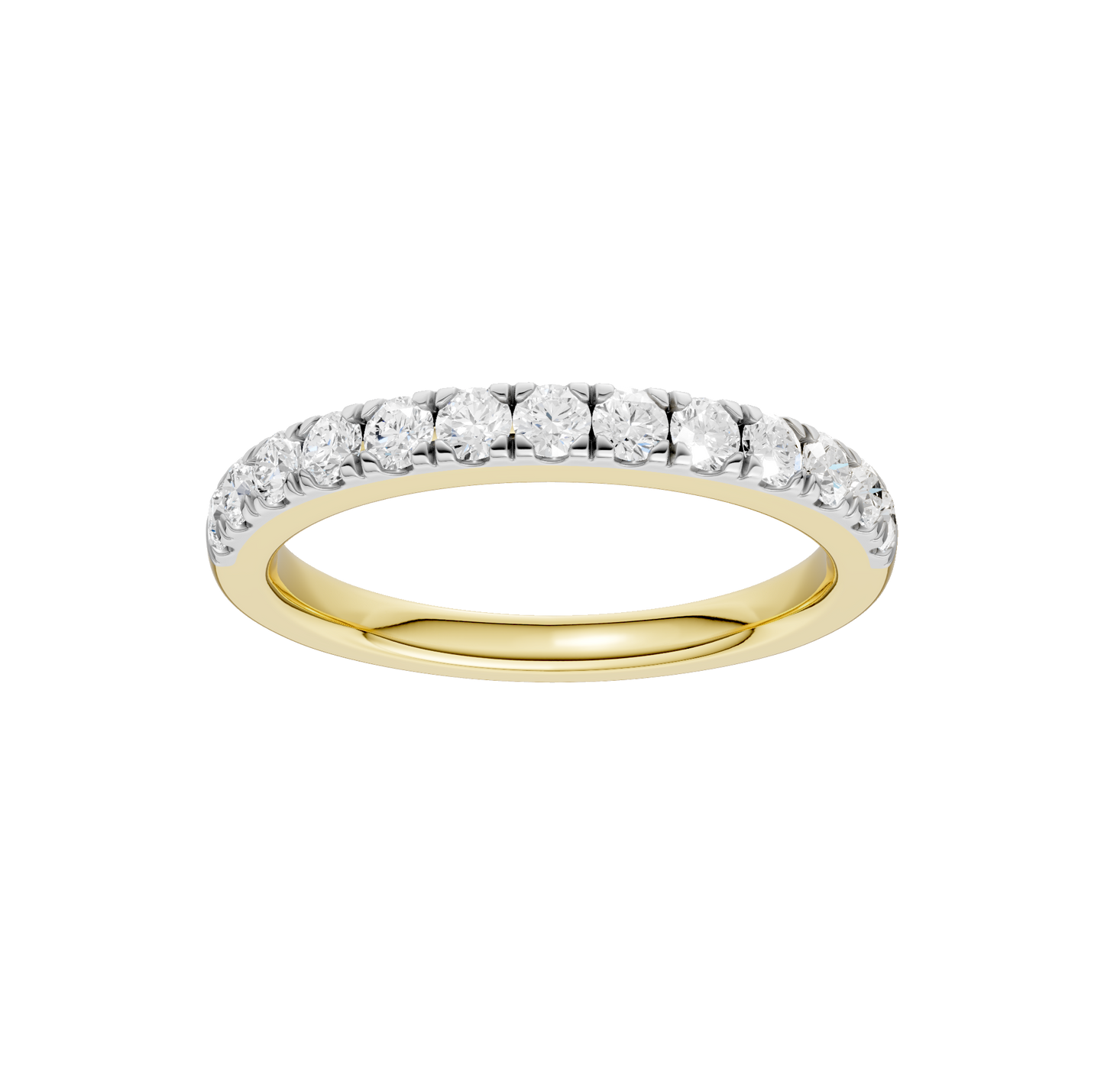0.50ct Round Certified Lab Diamond Band