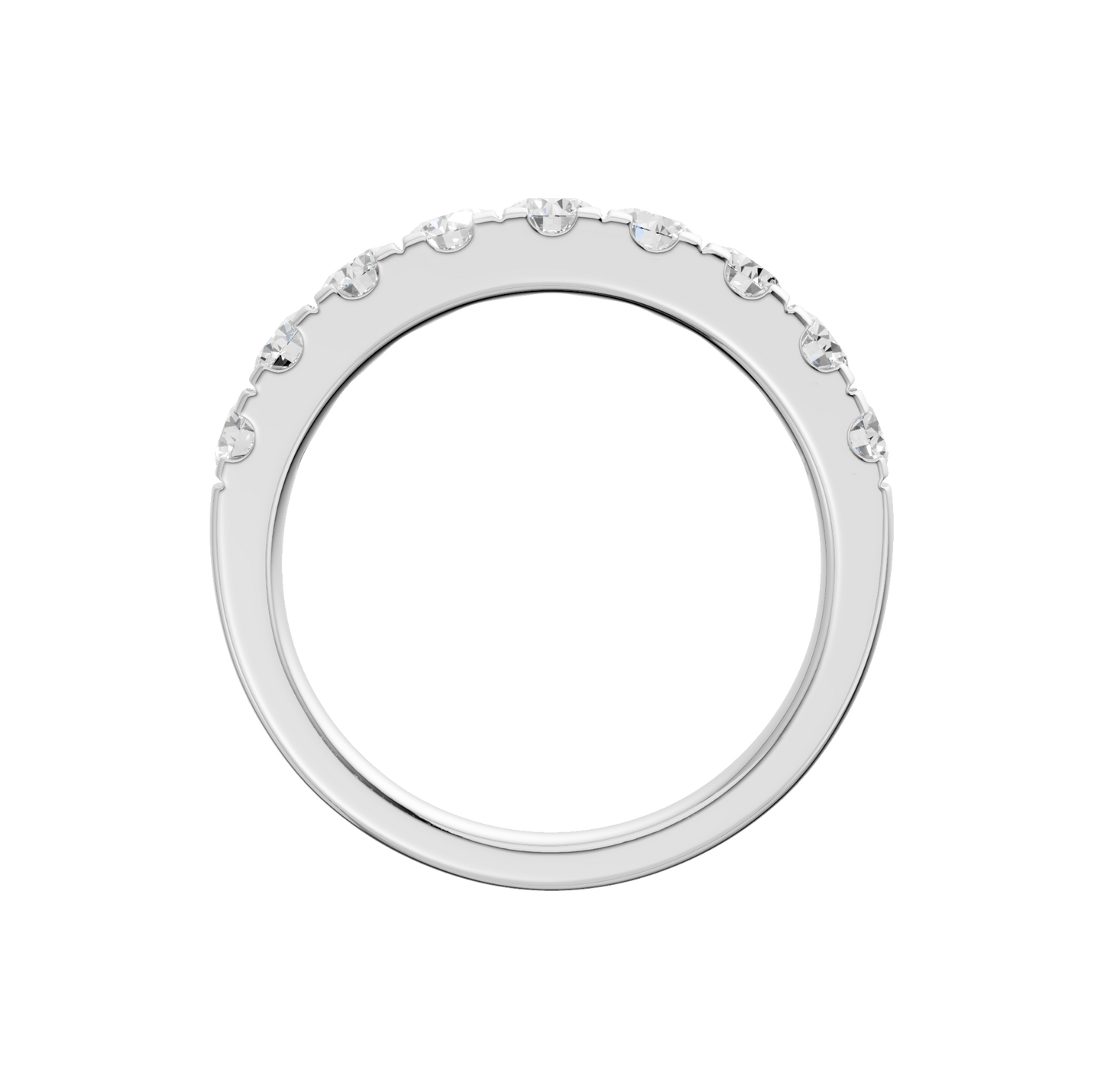 1.00ct Round Certified Lab Diamond Ring