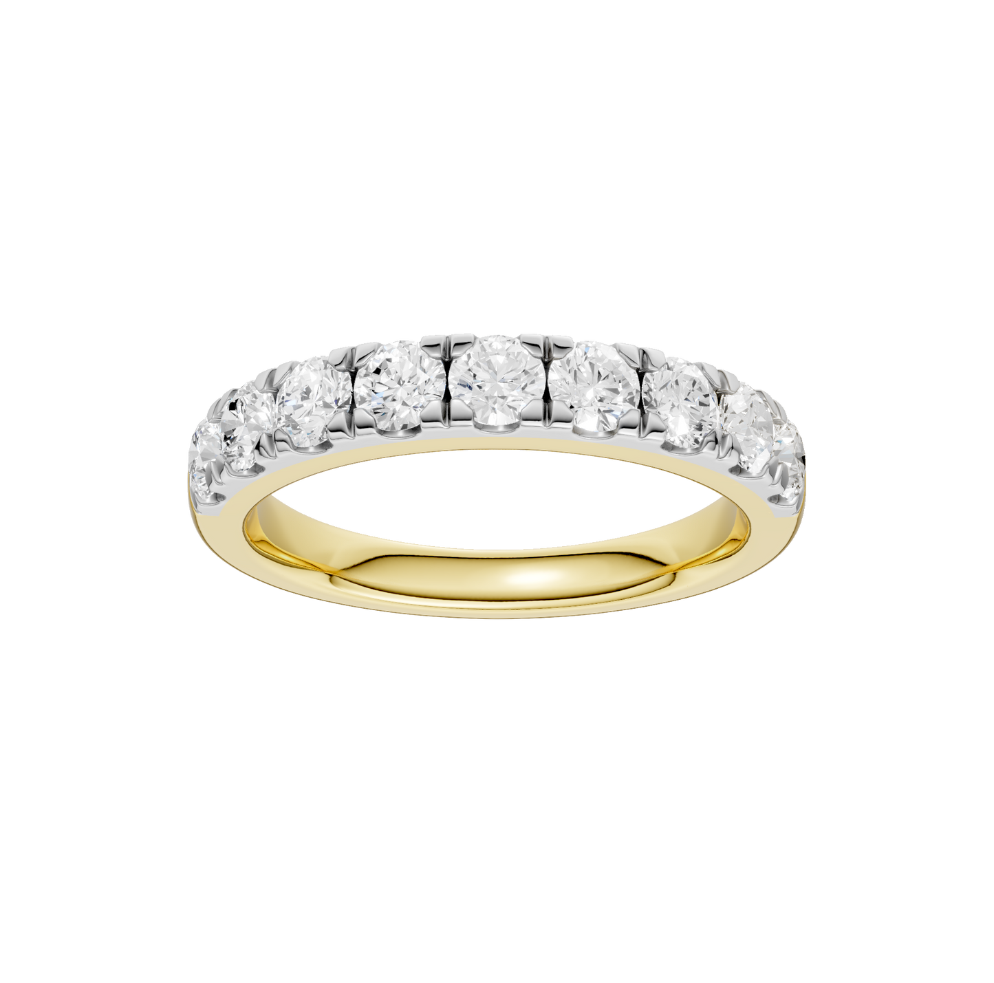 1.00ct Round Certified Lab Diamond Ring