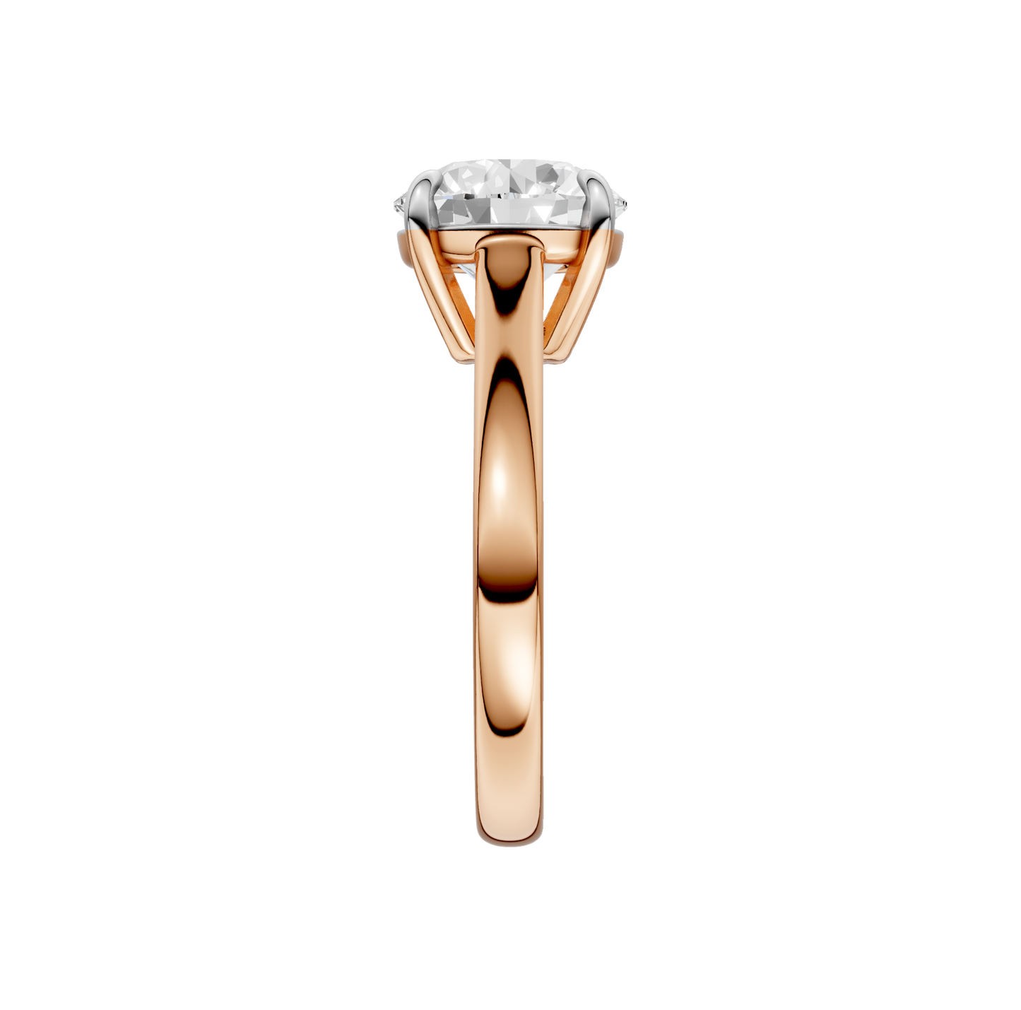 3.00ct Round Certified Solitaire Lab Diamond Ring