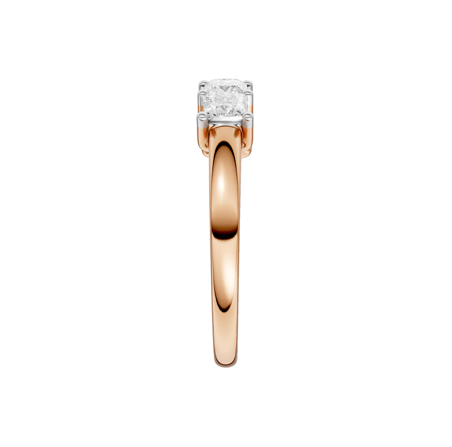 1.00ct Princess Certified Lab Diamond Band