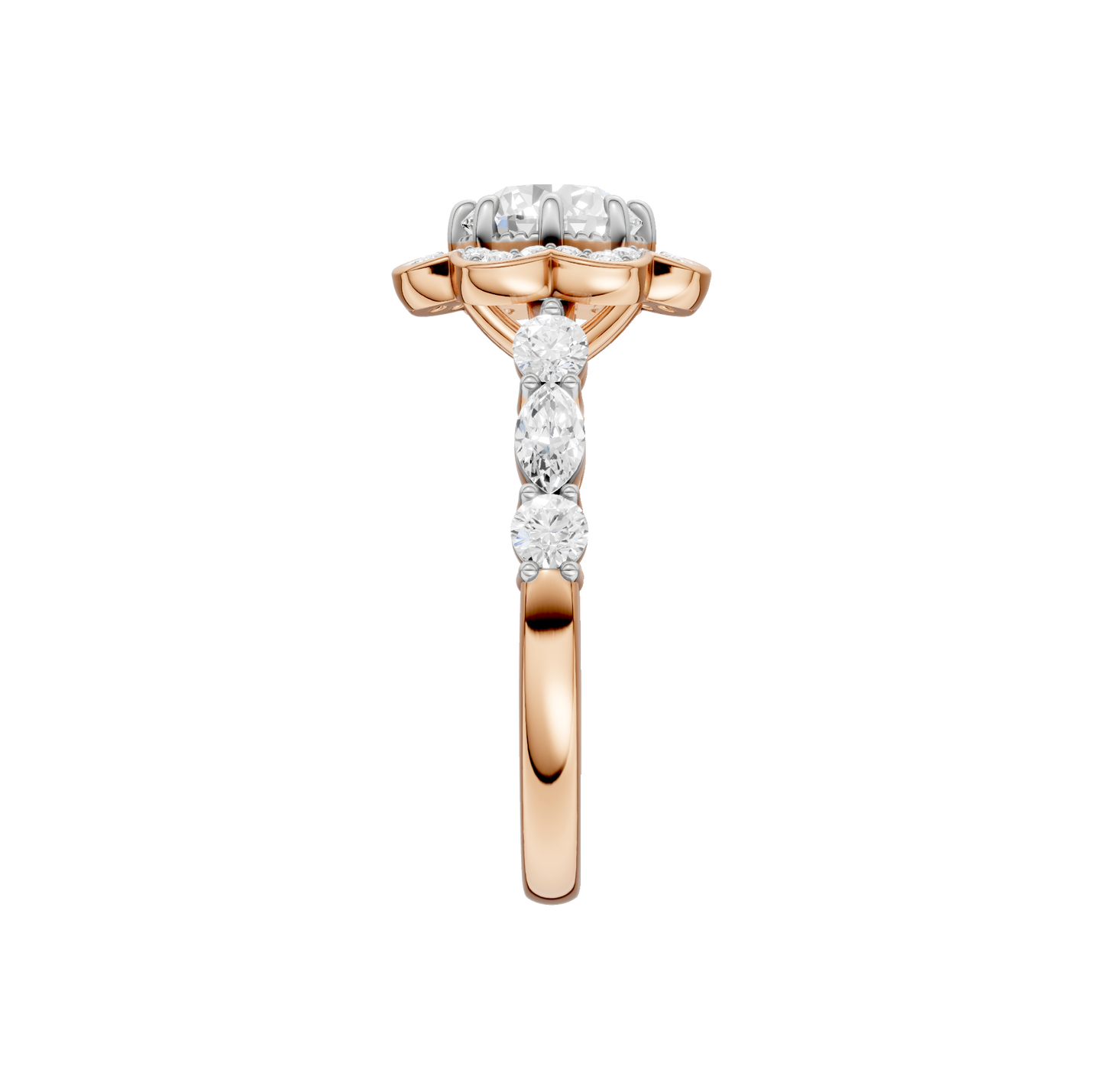 1.60ct Round Certified Lab Diamond Ring