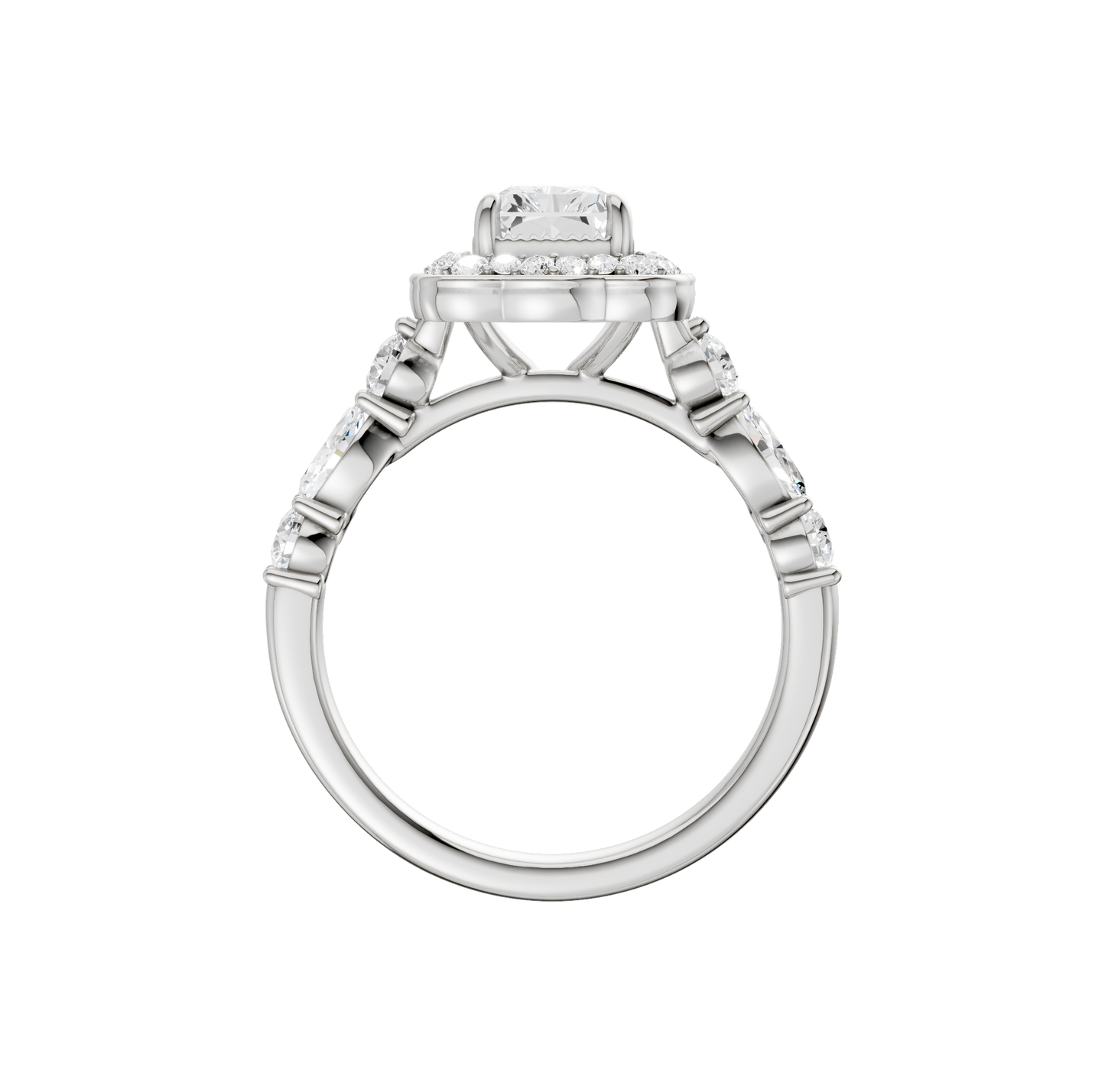1.60ct Radiant Certified Lab Diamond Ring