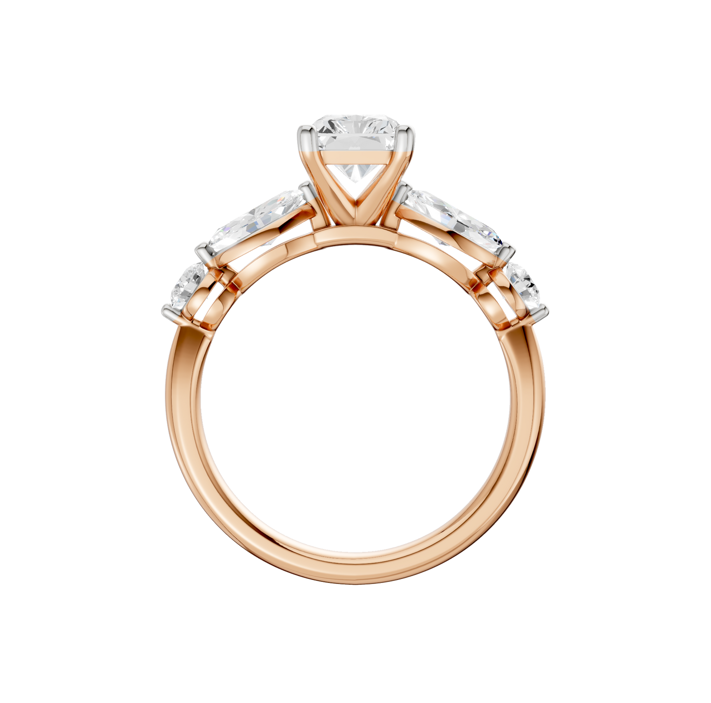 2.10ct Radiant Certified Lab Diamond Ring