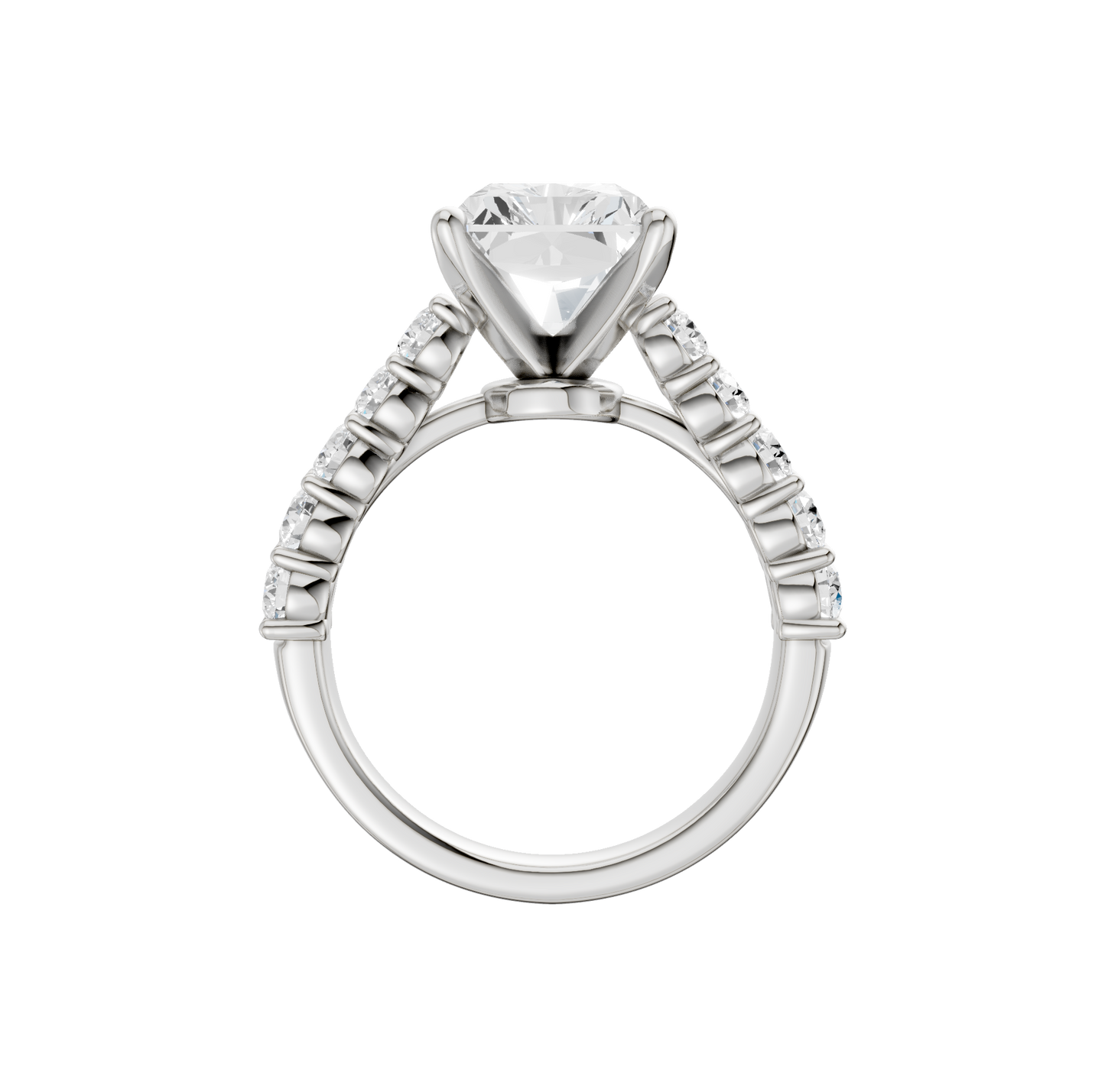 5.50ct Radiant Certified Lab Diamond Ring