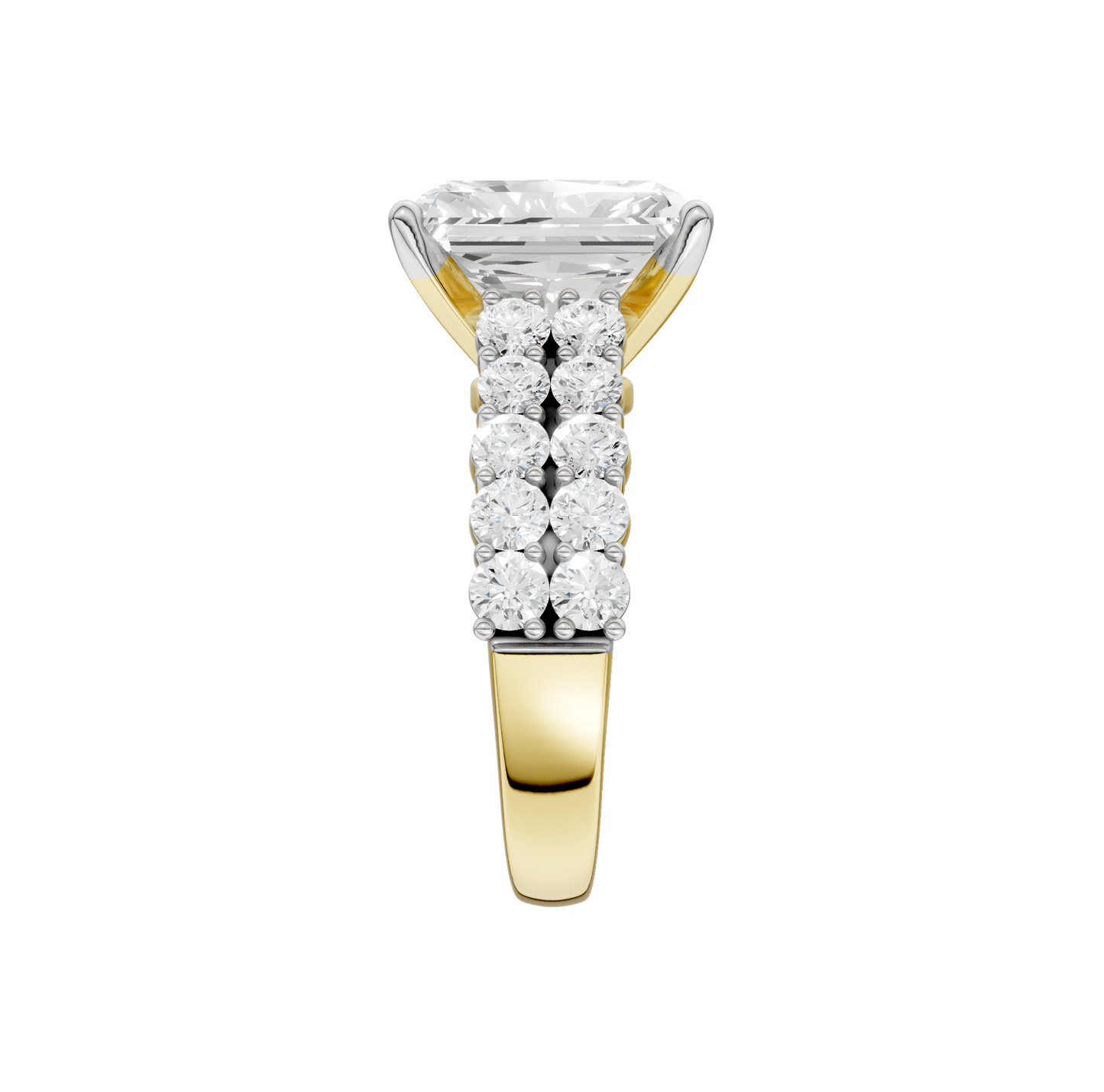 5.50ct Radiant Certified Lab Diamond Ring