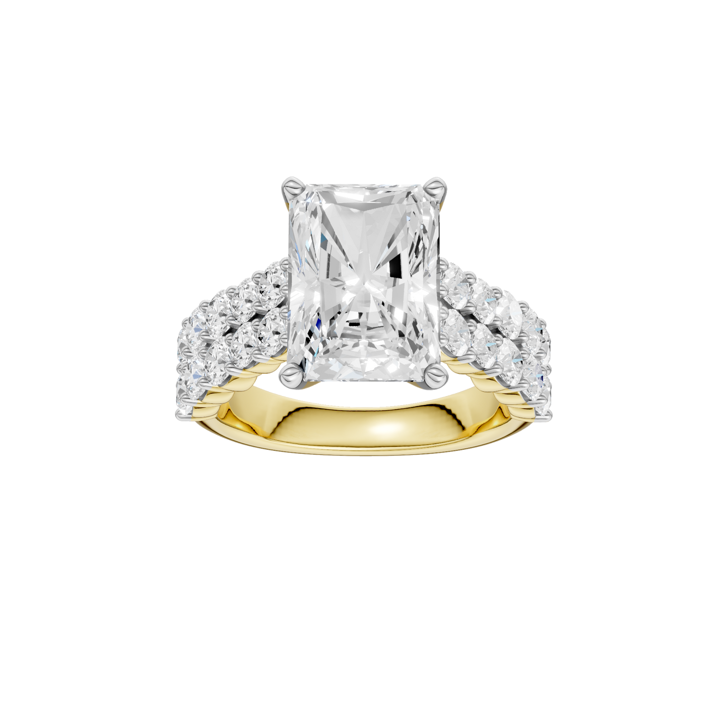 5.50ct Radiant Certified Lab Diamond Ring