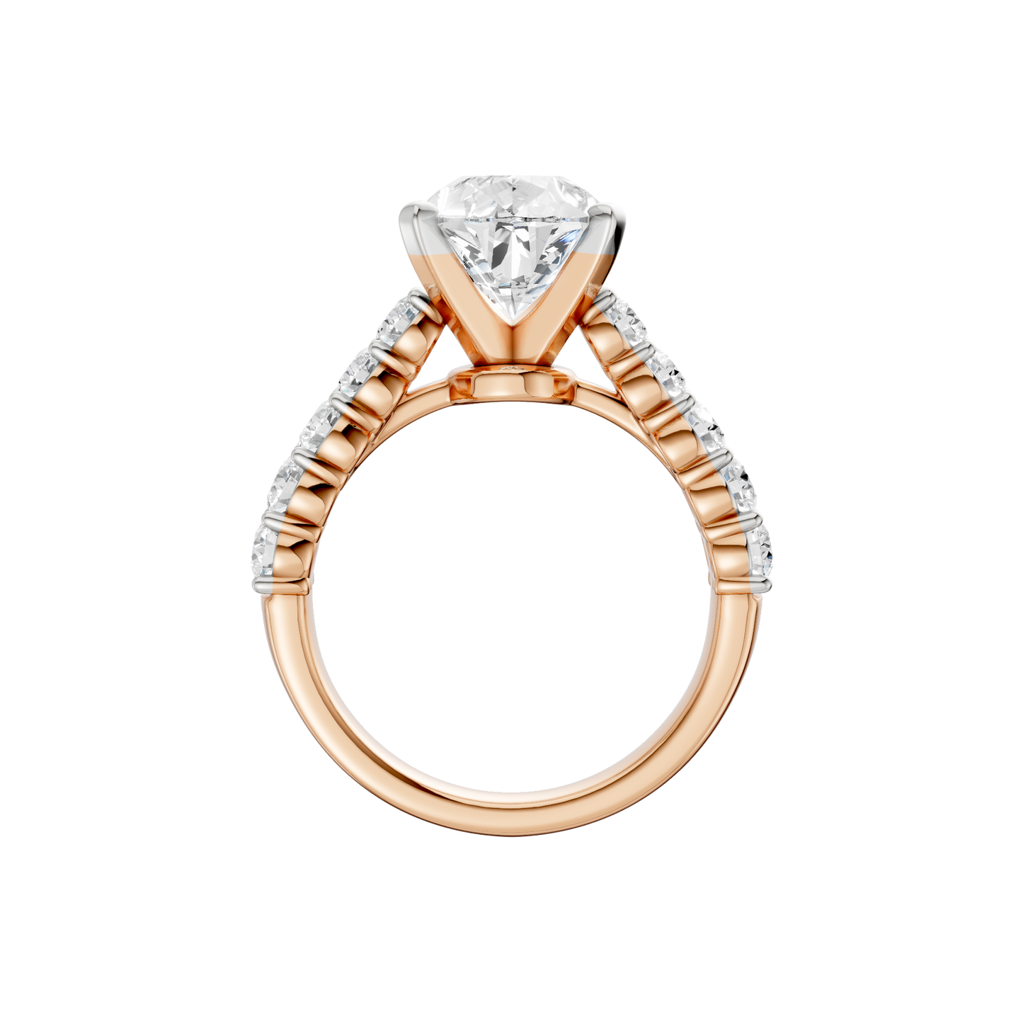 5.50ct Pear Certified Lab Diamond Ring