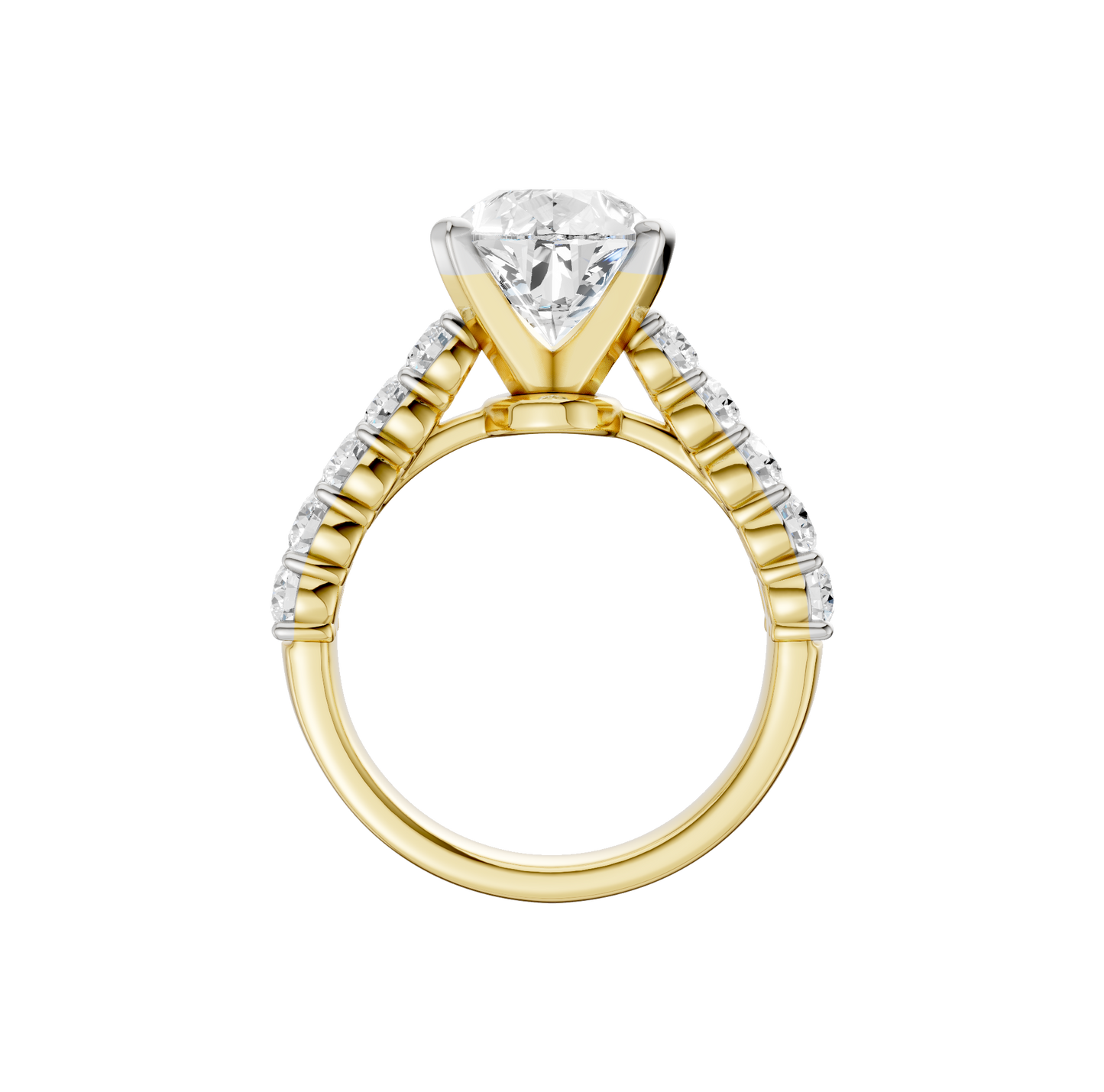 5.50ct Pear Certified Lab Diamond Ring