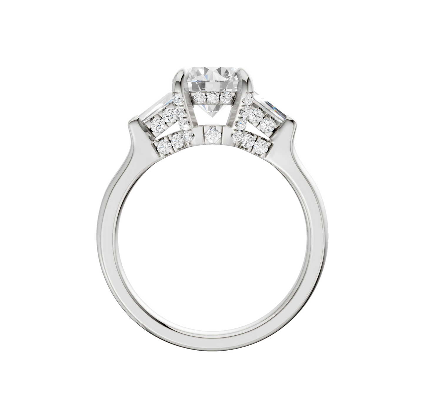 2.00ct Round Certified Lab Diamond Ring
