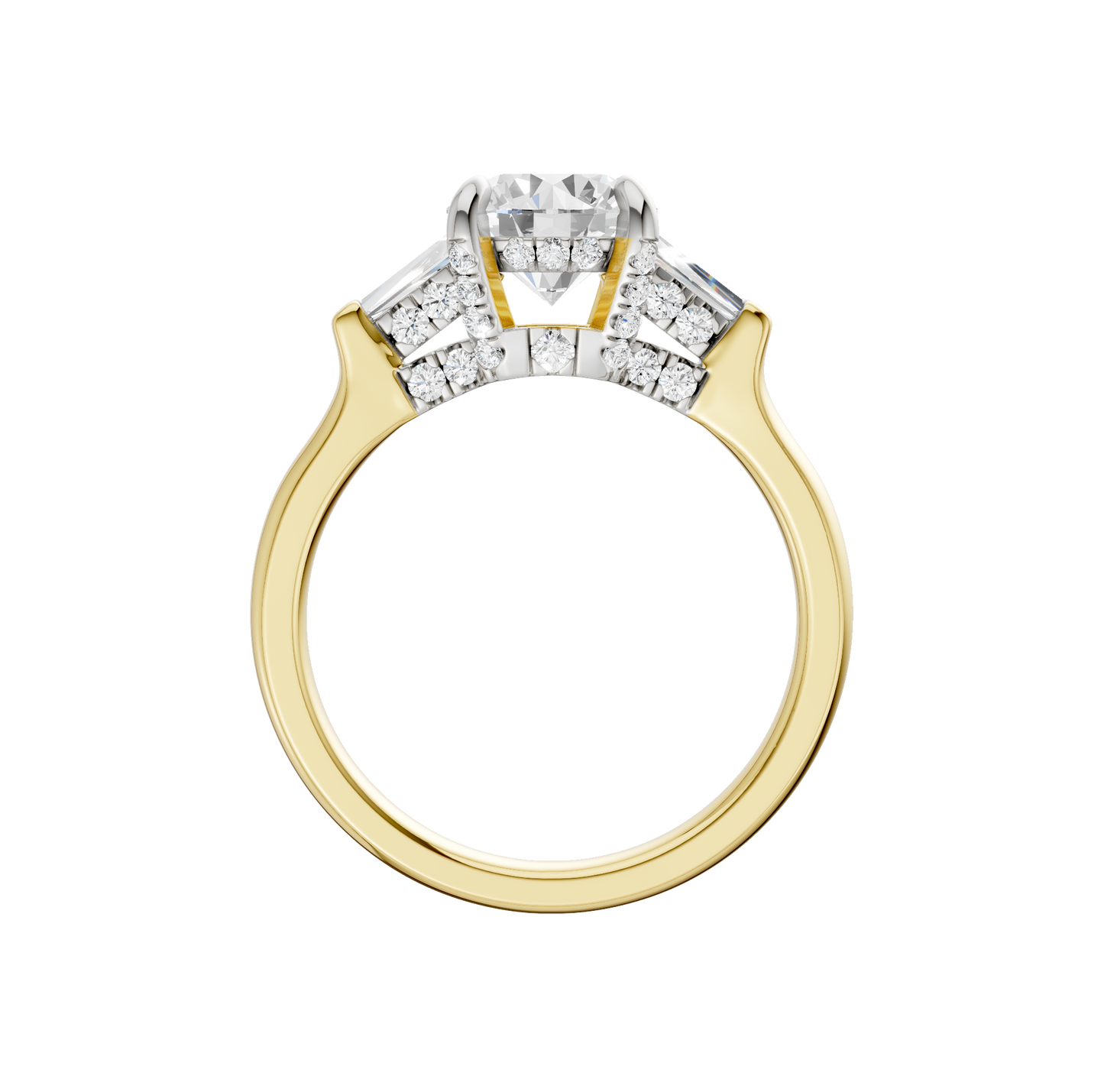 2.00ct Round Certified Lab Diamond Ring