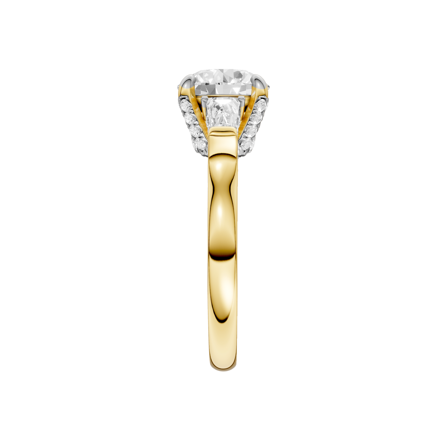 2.50ct Round Certified Lab Diamond Ring