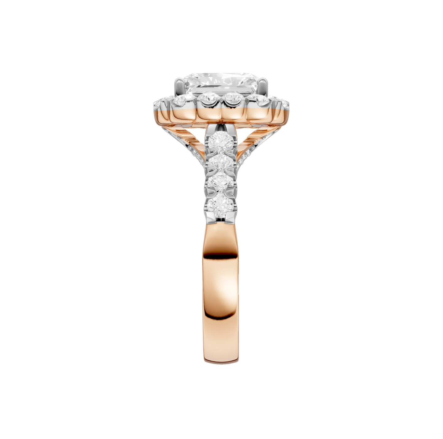 3.02ct Radiant Certified Lab Diamond Ring
