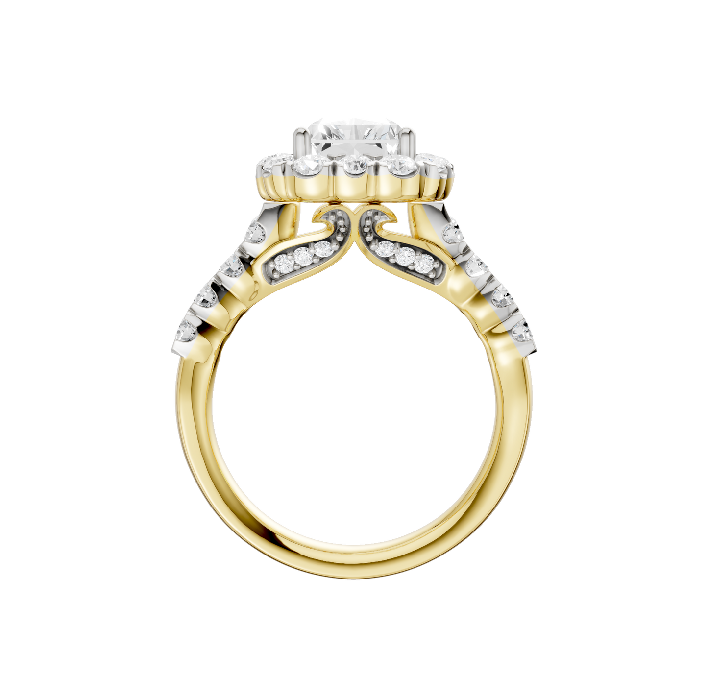 3.02ct Radiant Certified Lab Diamond Ring