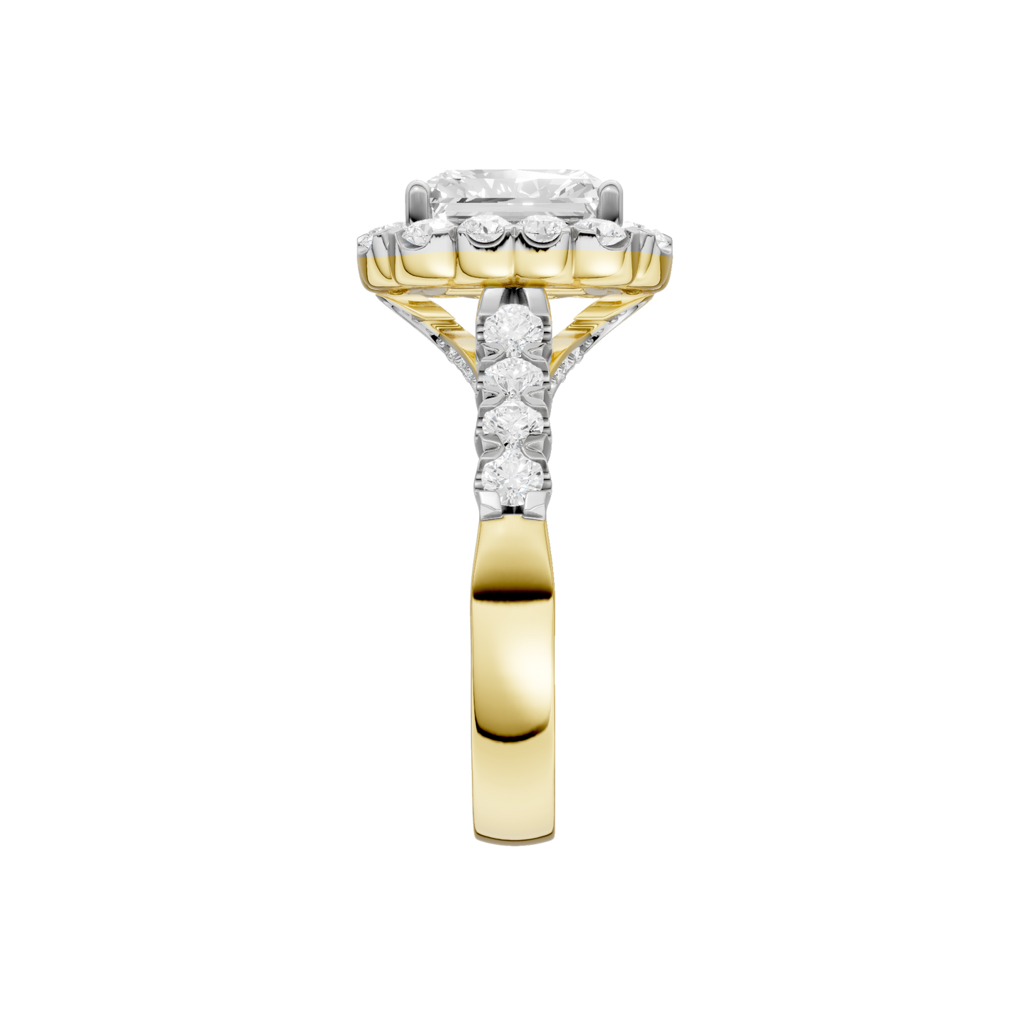 3.02ct Radiant Certified Lab Diamond Ring