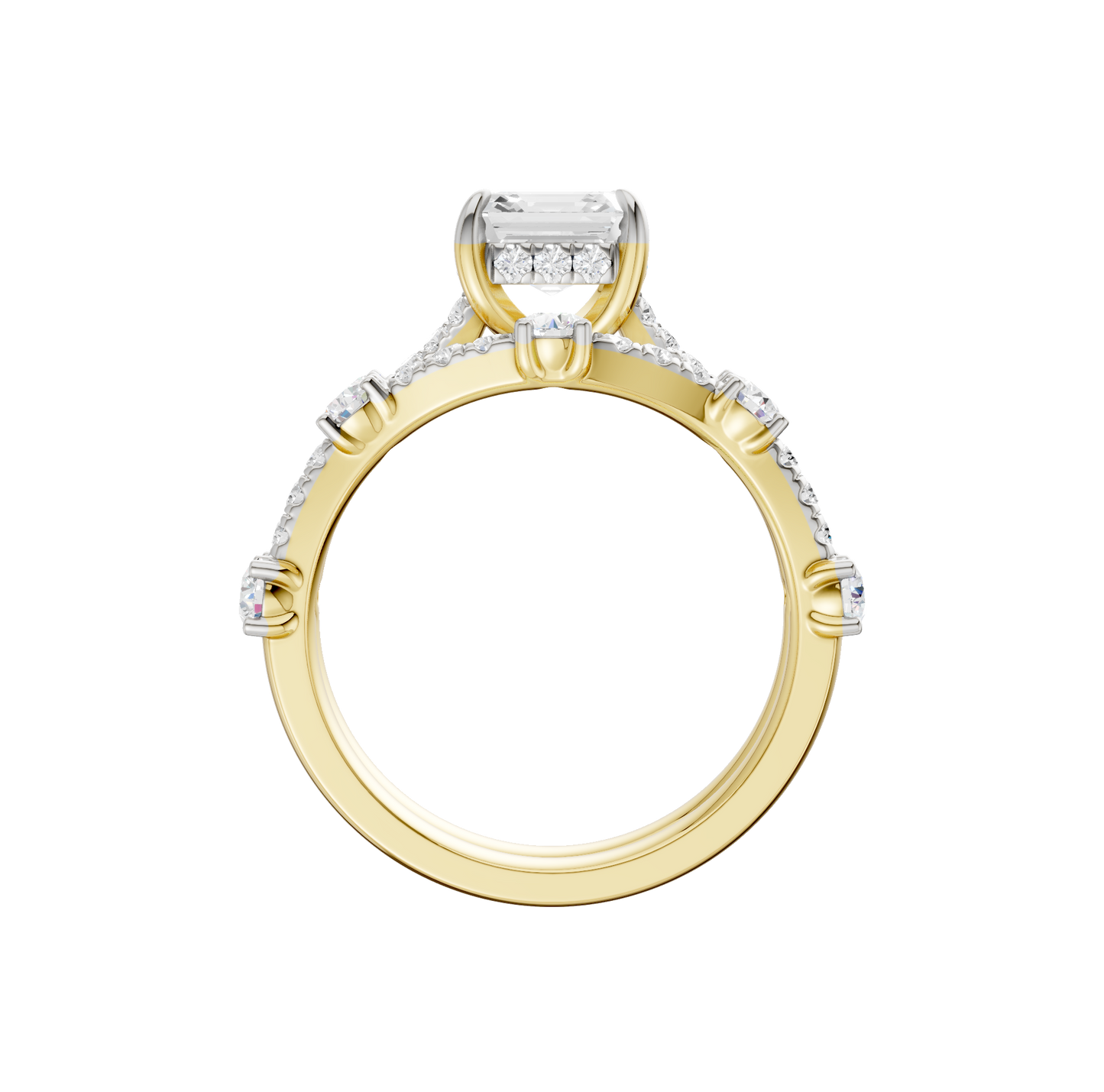 2.40ct Asscher Certified Lab Diamond Ring