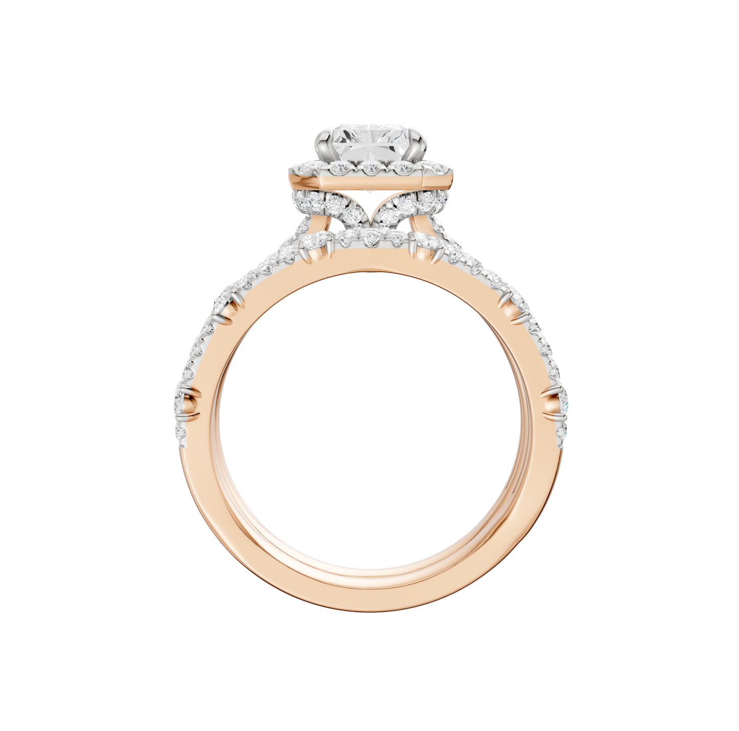 2.75ct Radiant Certified Lab Diamond Ring