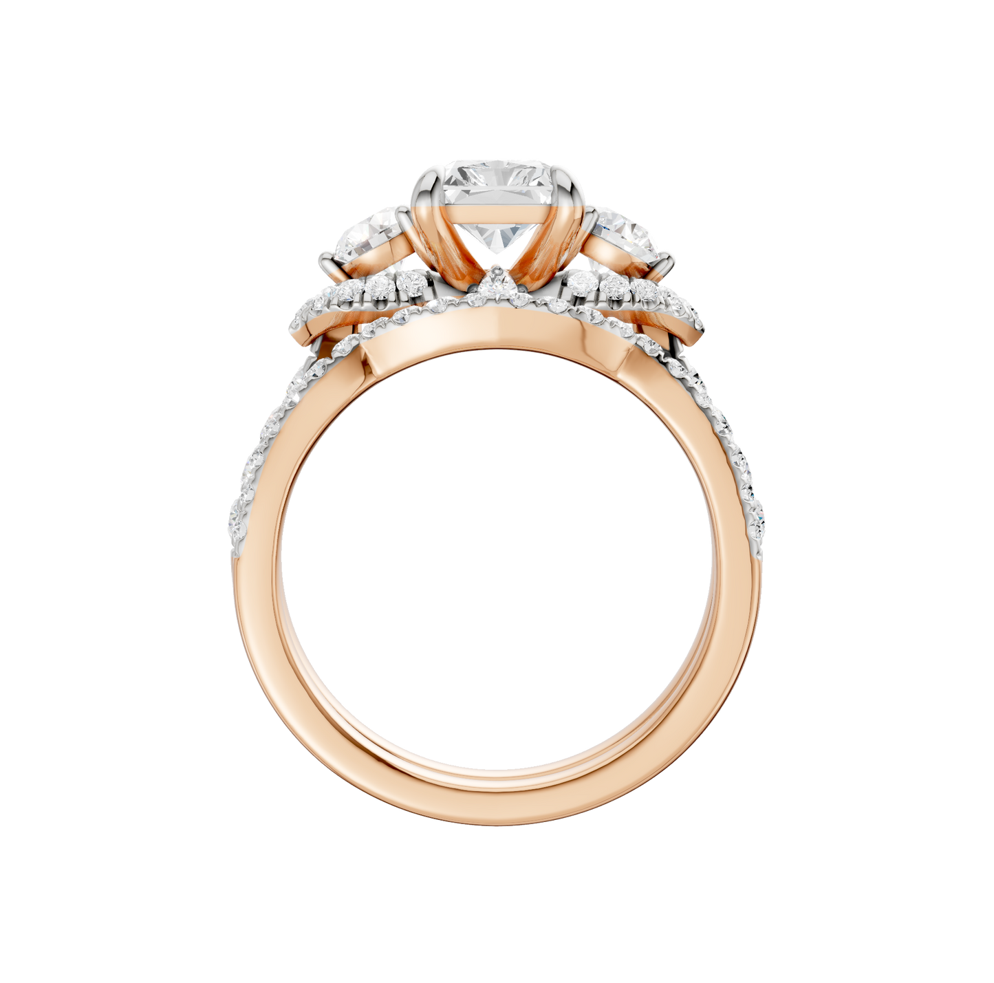 2.40ct Radiant Certified Lab Diamond Ring
