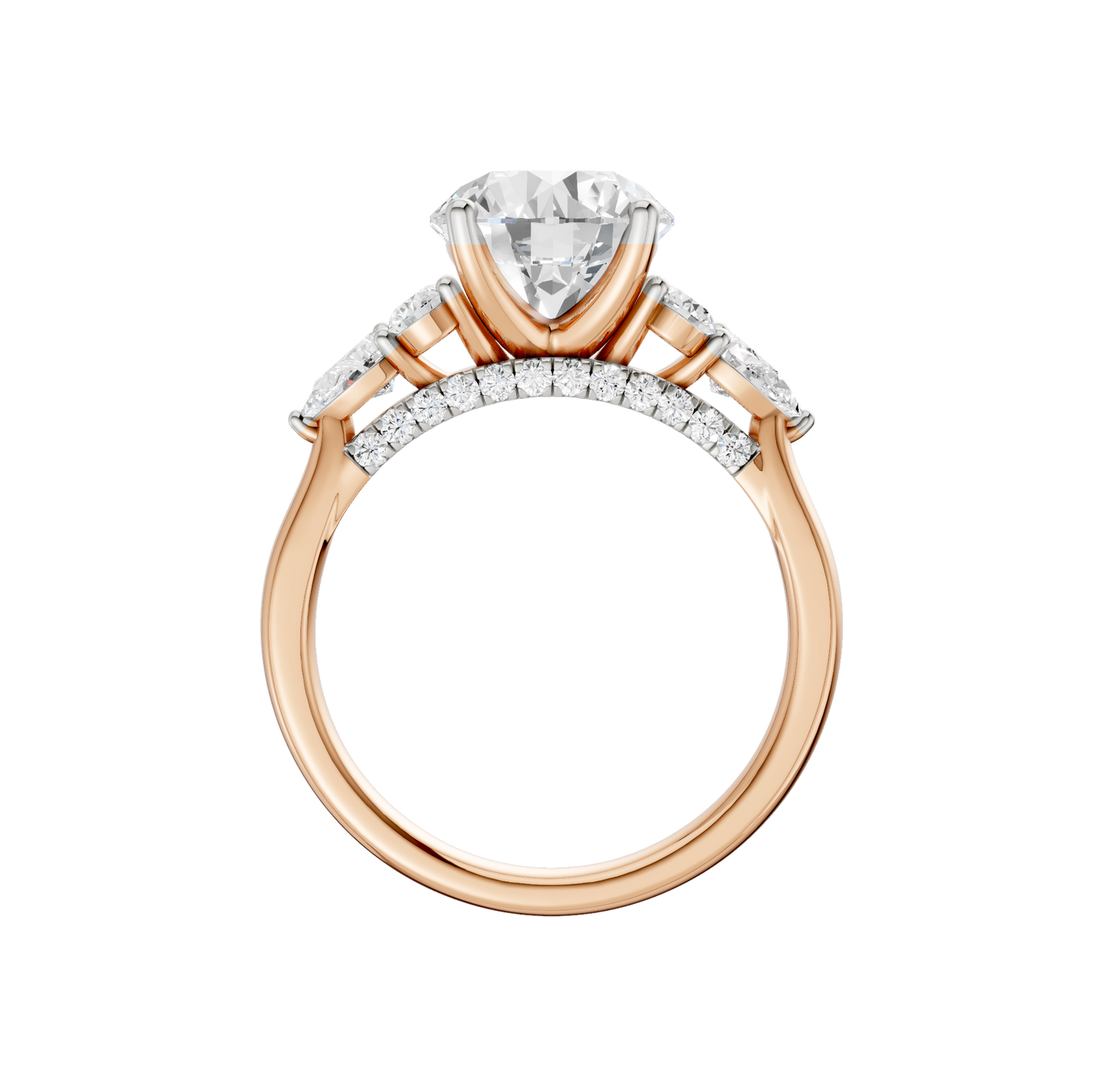 2.75ct Round Certified Lab Diamond Ring