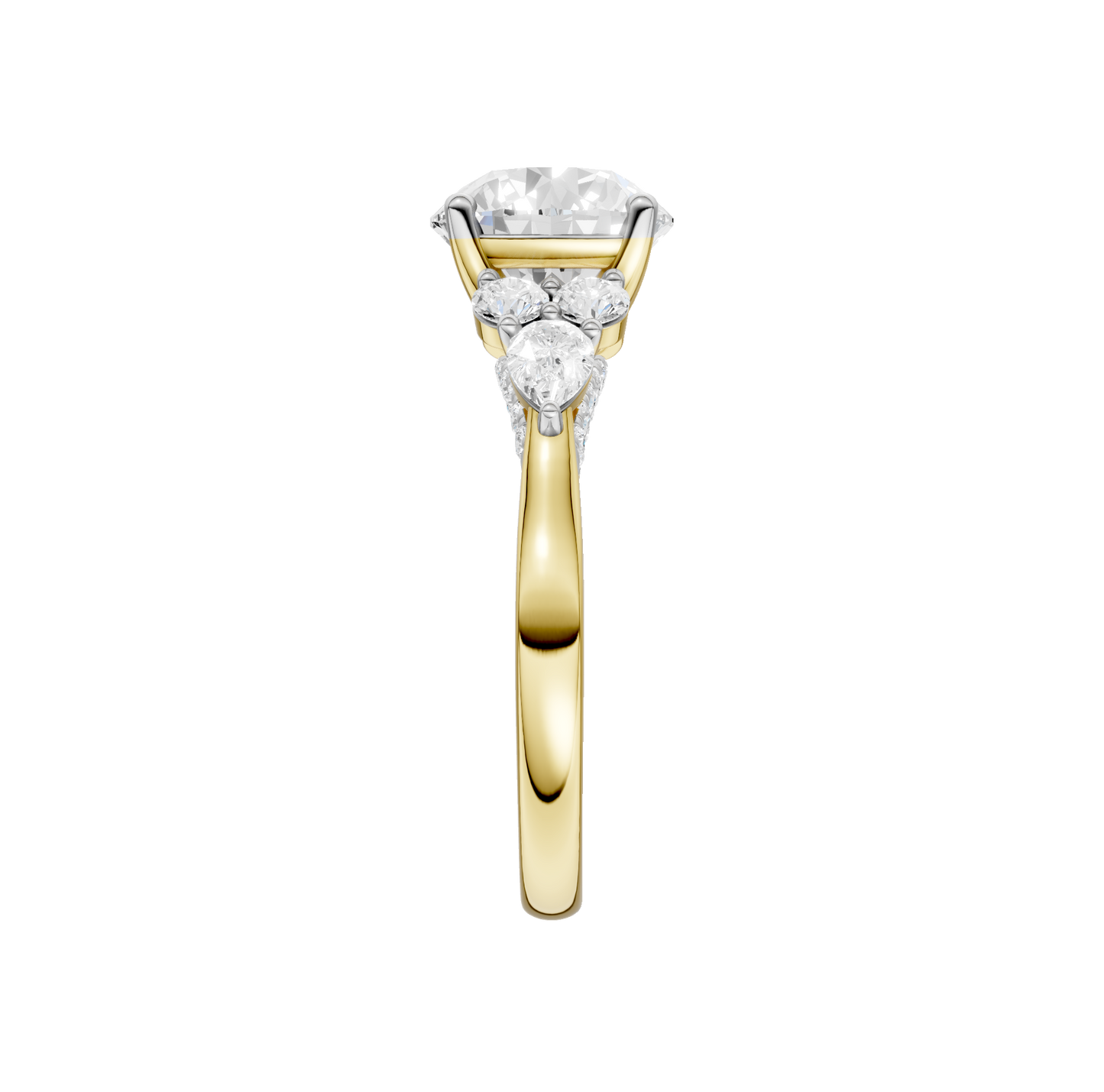2.75ct Round Certified Lab Diamond Ring