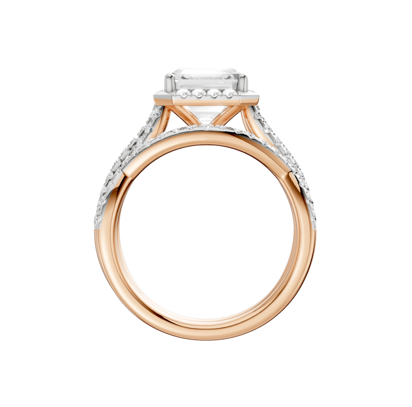 3.60ct Asscher Certified Lab Diamond Ring