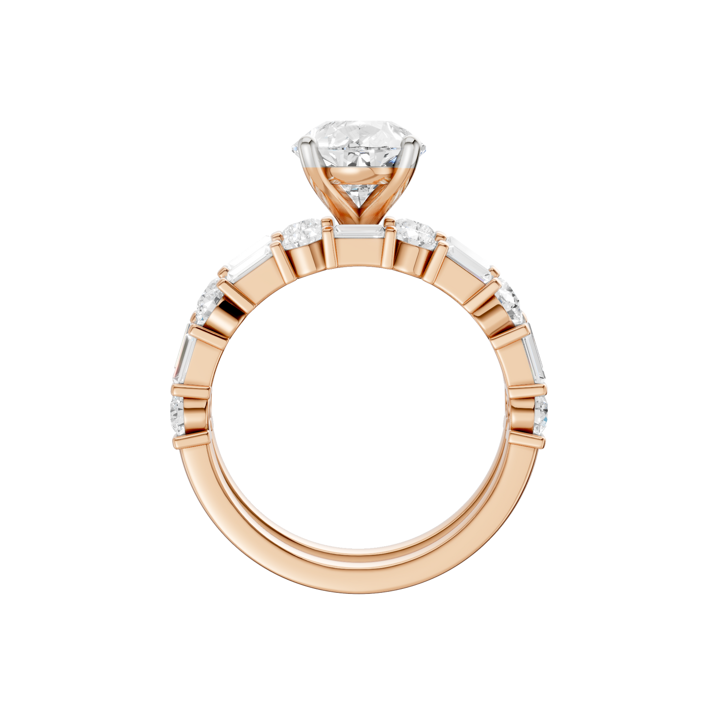 3.00ct Pear Certified Lab Diamond Ring