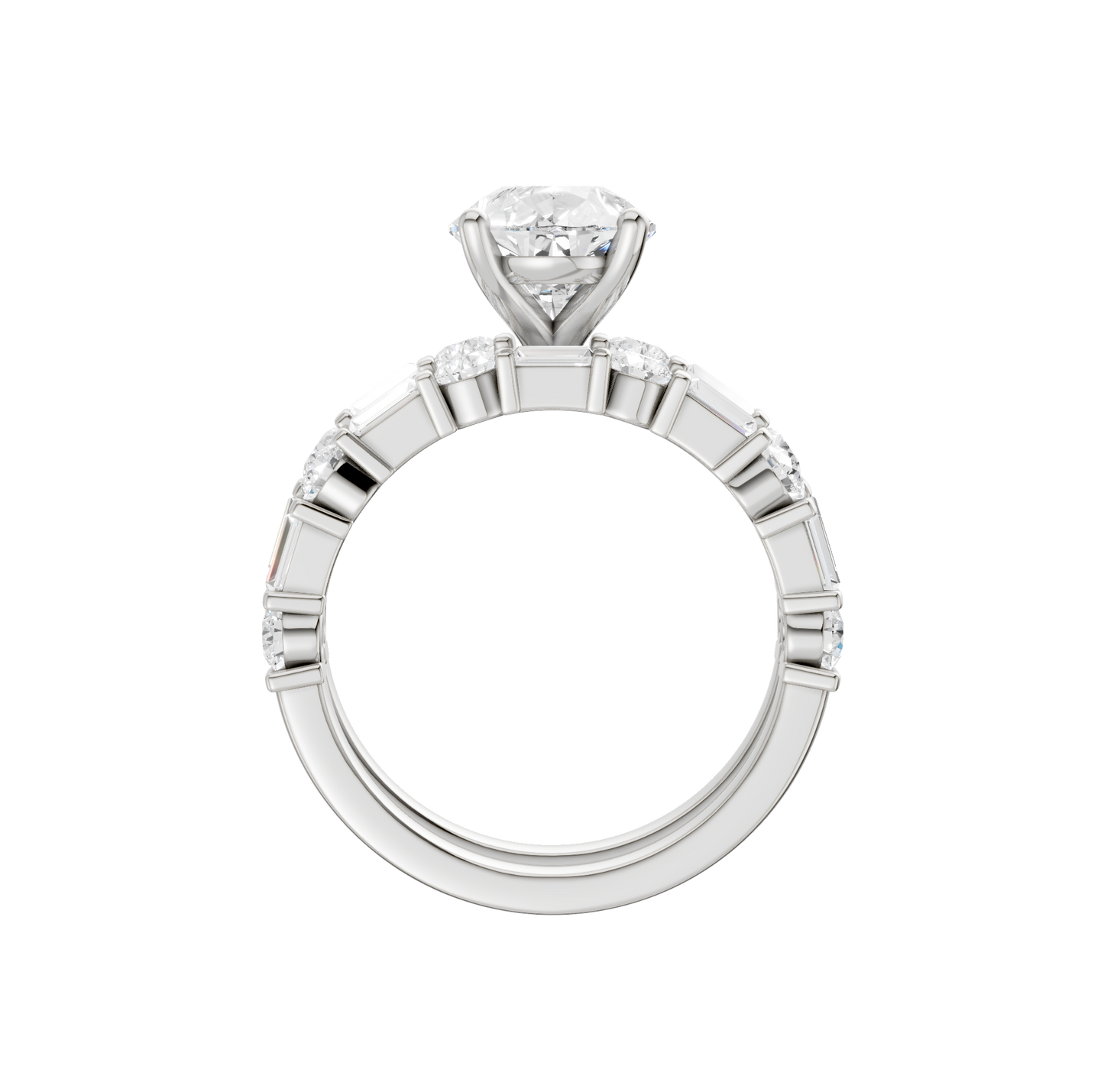 3.00ct Pear Certified Lab Diamond Ring