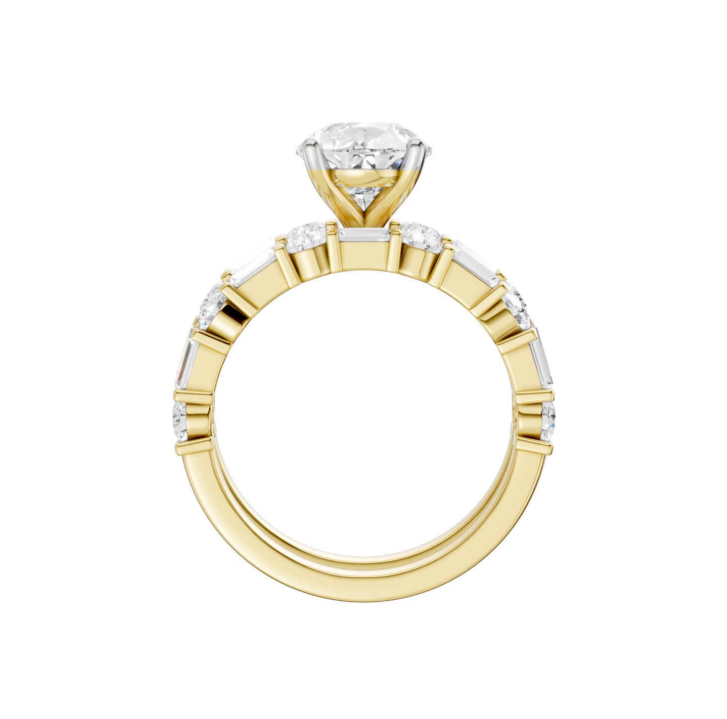 3.00ct Pear Certified Lab Diamond Ring