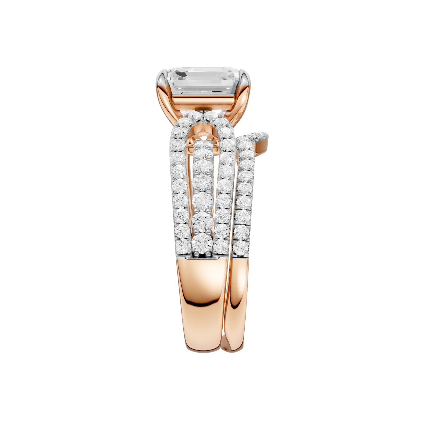 4.75ct Asscher Certified Lab Diamond Ring