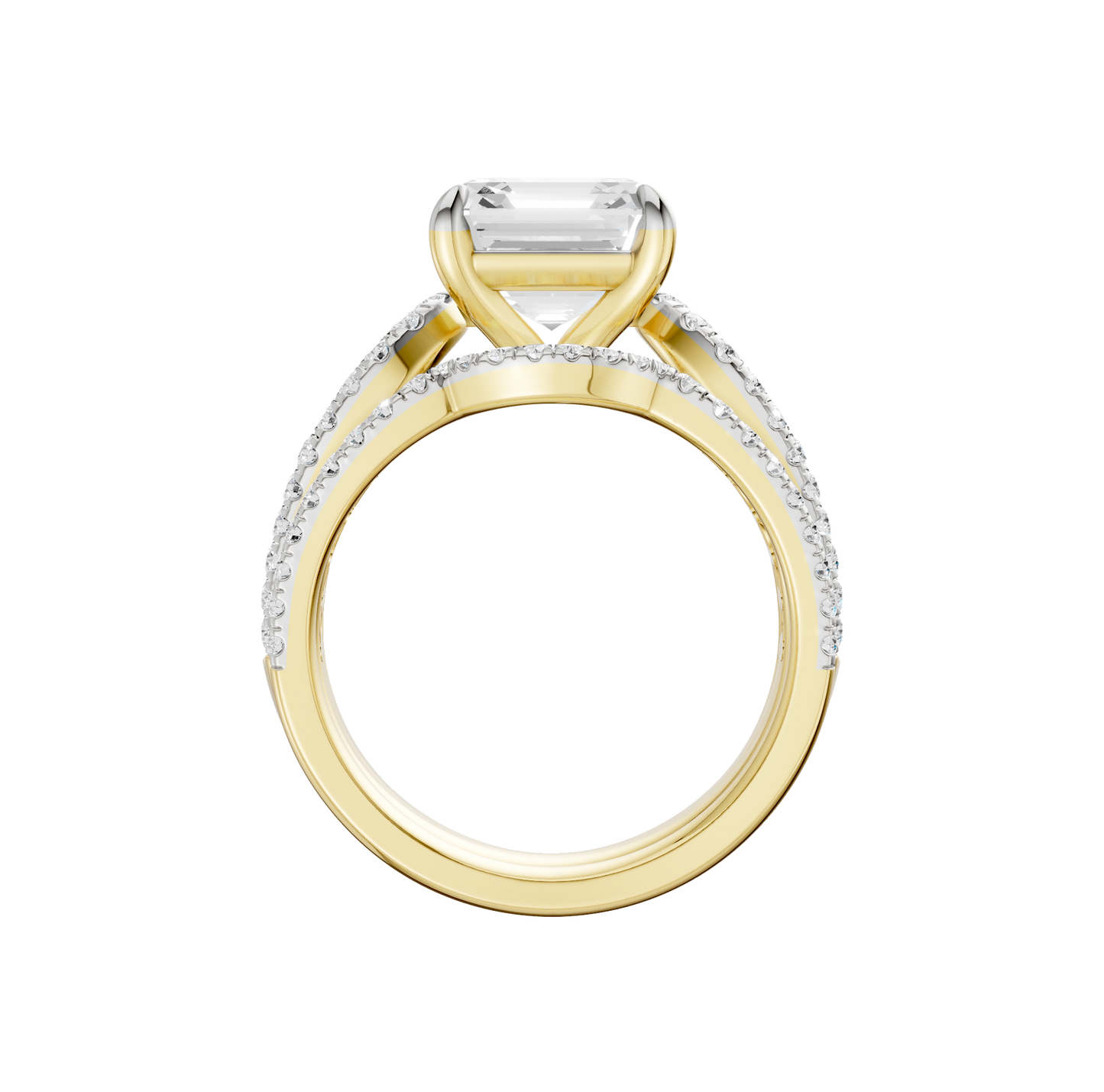 4.75ct Asscher Certified Lab Diamond Ring