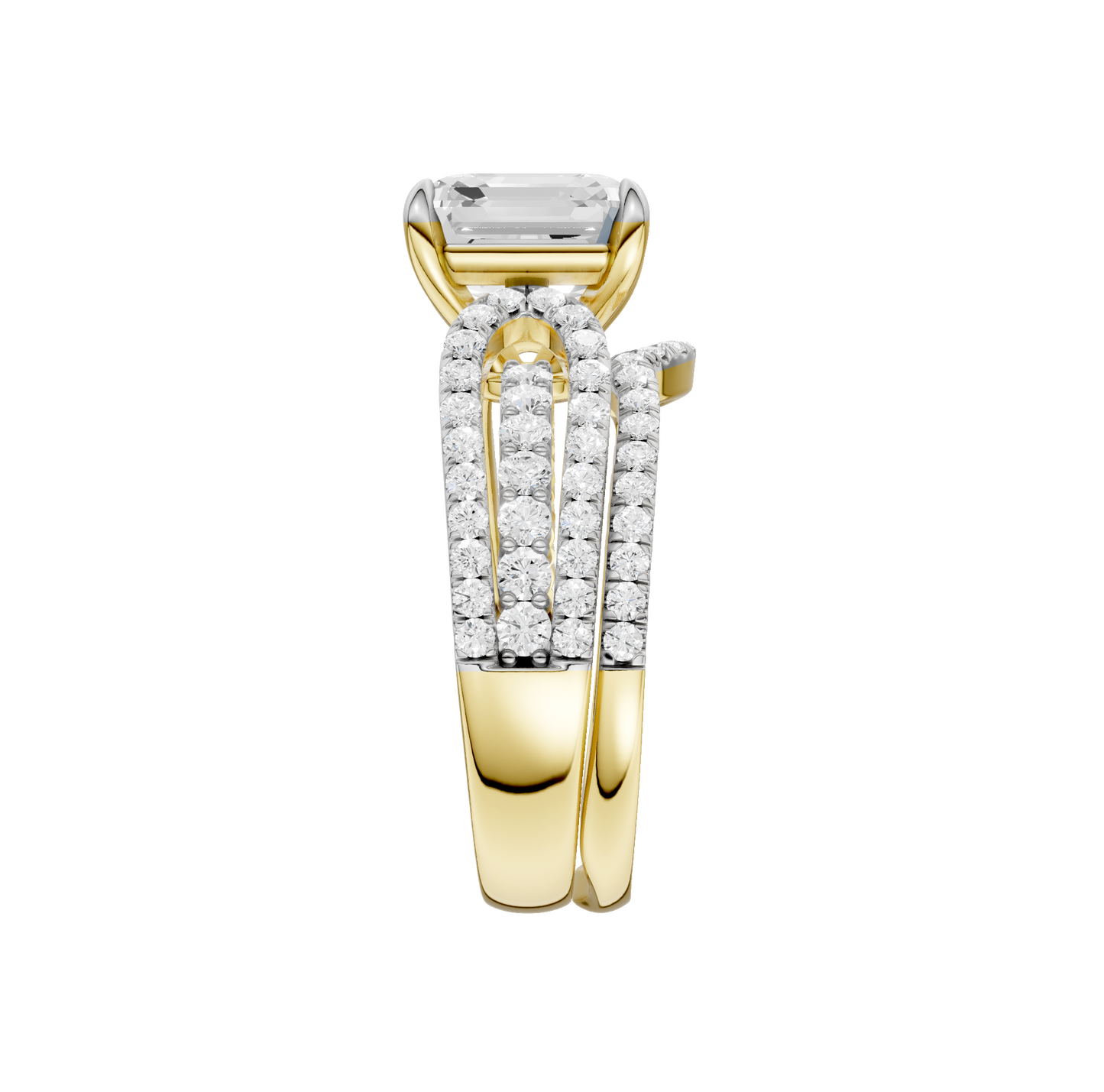 4.75ct Asscher Certified Lab Diamond Ring