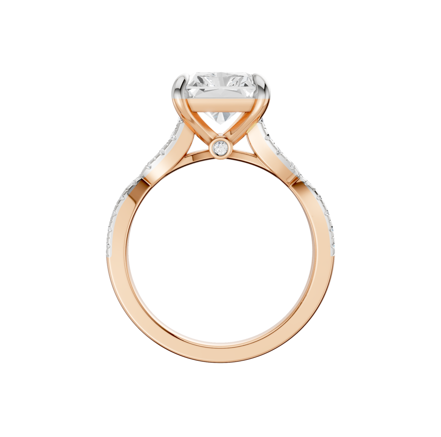 4.33ct Radiant Certified Lab Diamond Ring