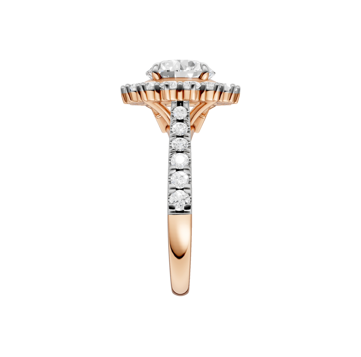 2.50ct Round Certified Lab Diamond Ring