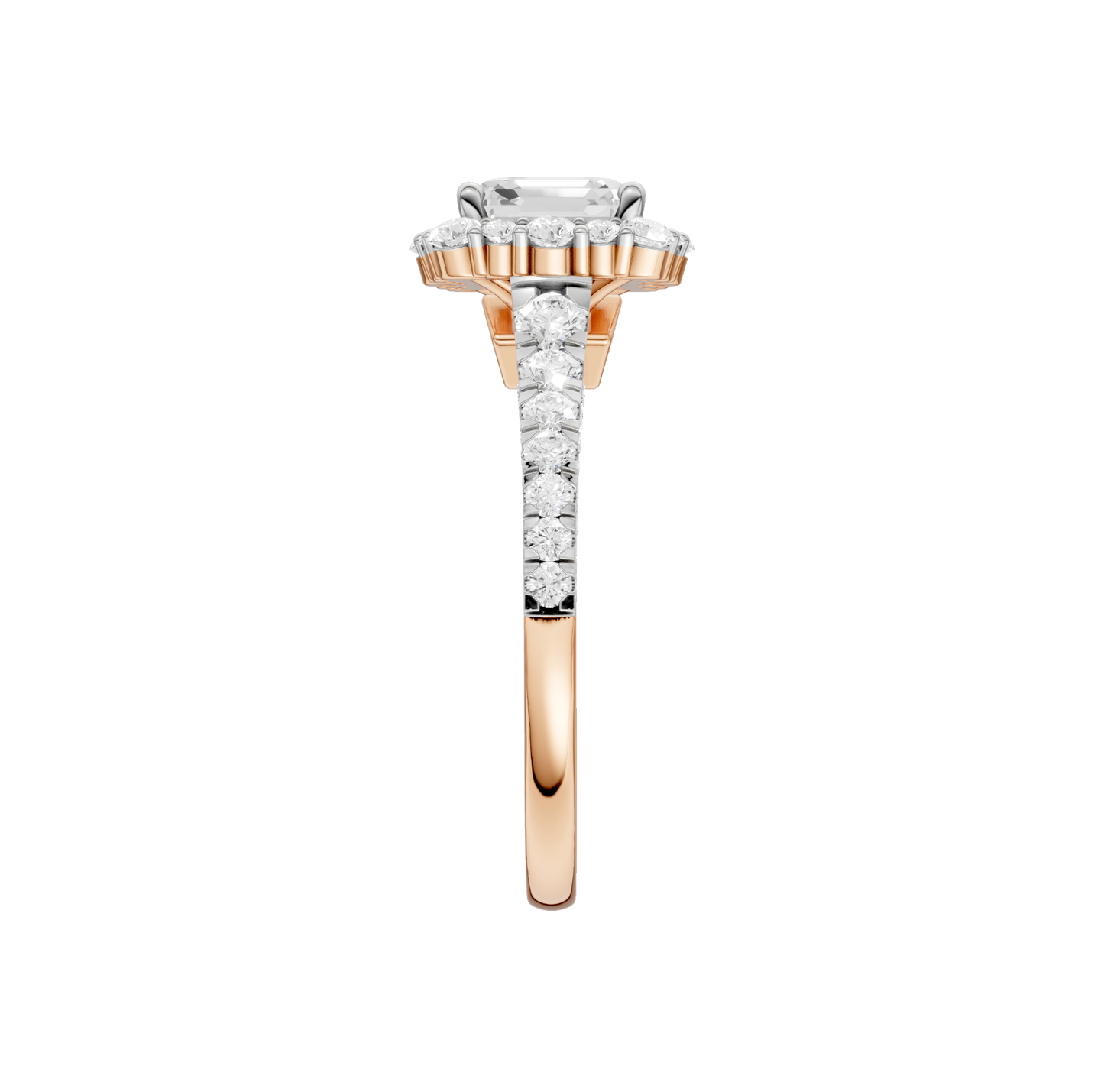 2.25ct Asscher Certified Lab Diamond Ring