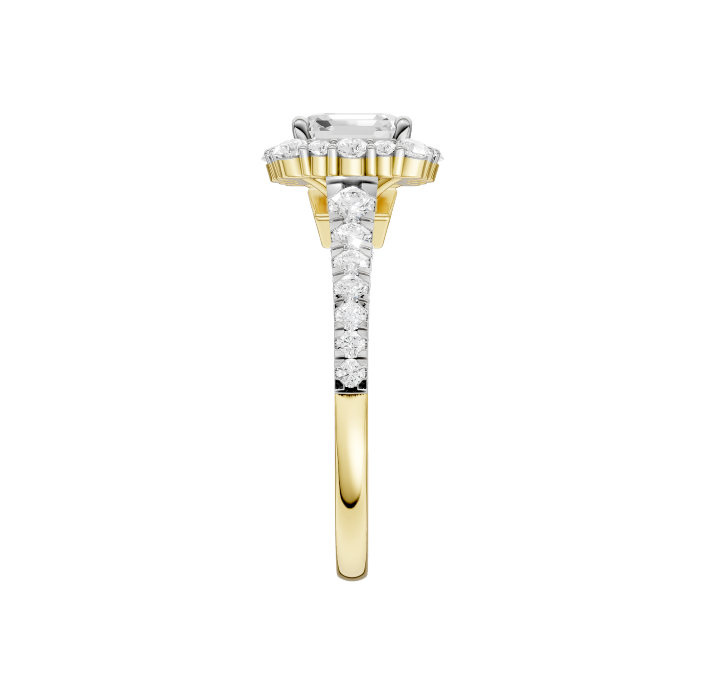 2.25ct Asscher Certified Lab Diamond Ring