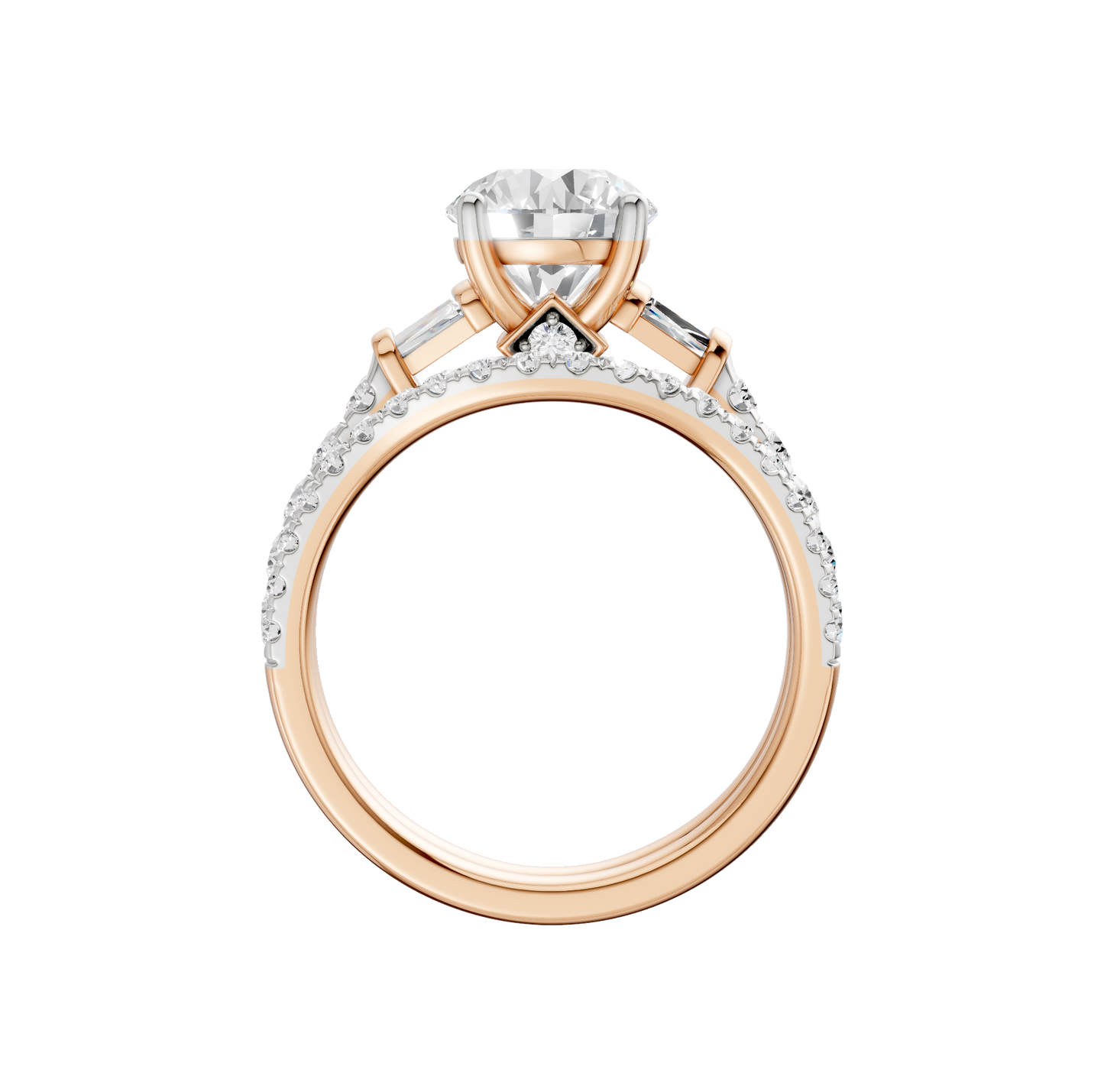 2.25ct Round Certified Lab Diamond Ring