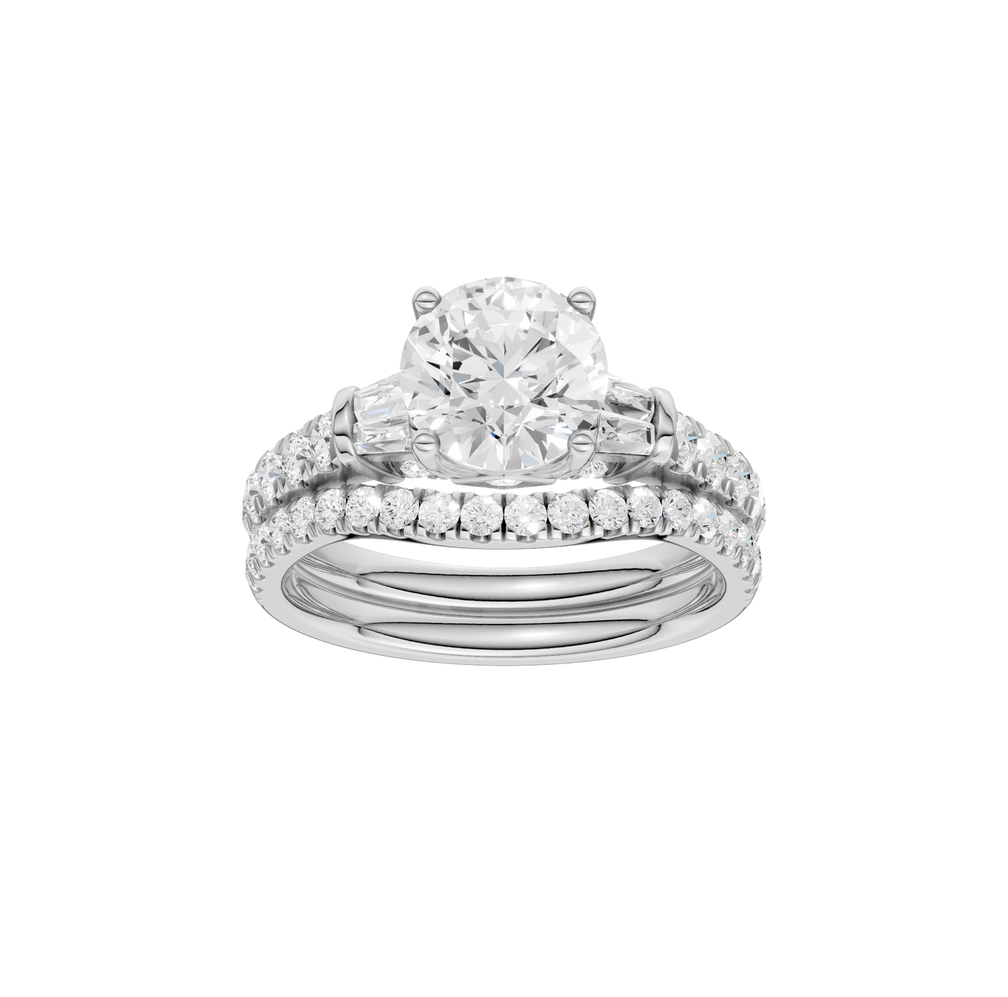 2.25ct Round Certified Lab Diamond Ring