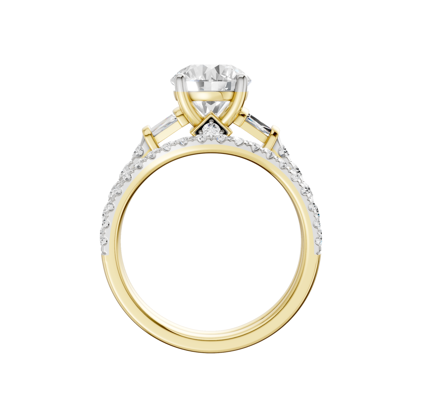 2.25ct Round Certified Lab Diamond Ring