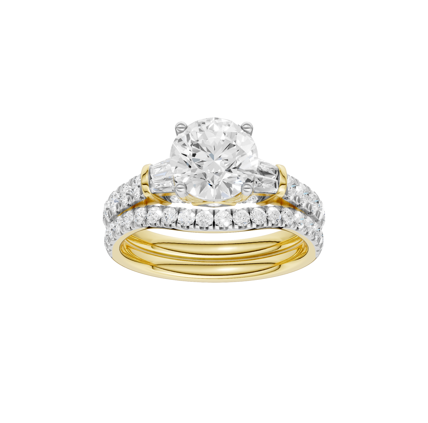 2.25ct Round Certified Lab Diamond Ring