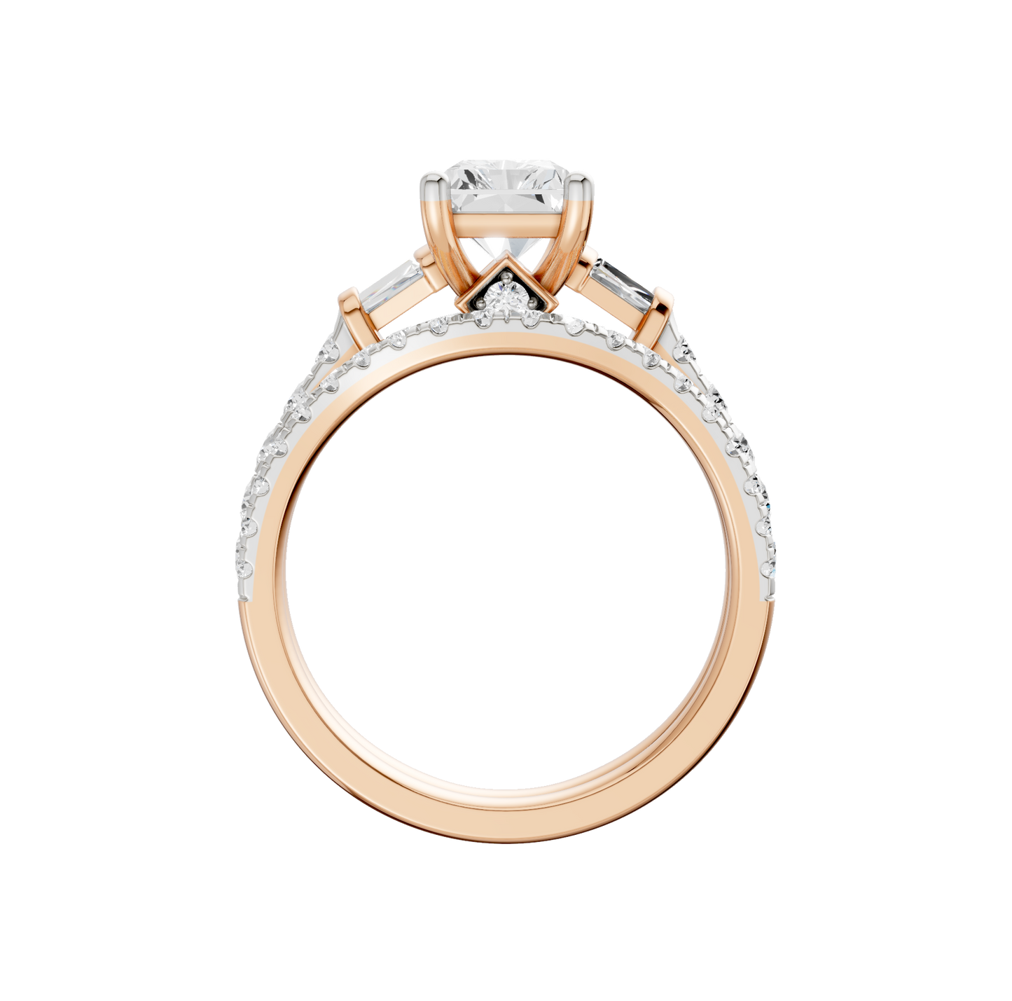 2.25ct Radiant Certified Lab Diamond Ring