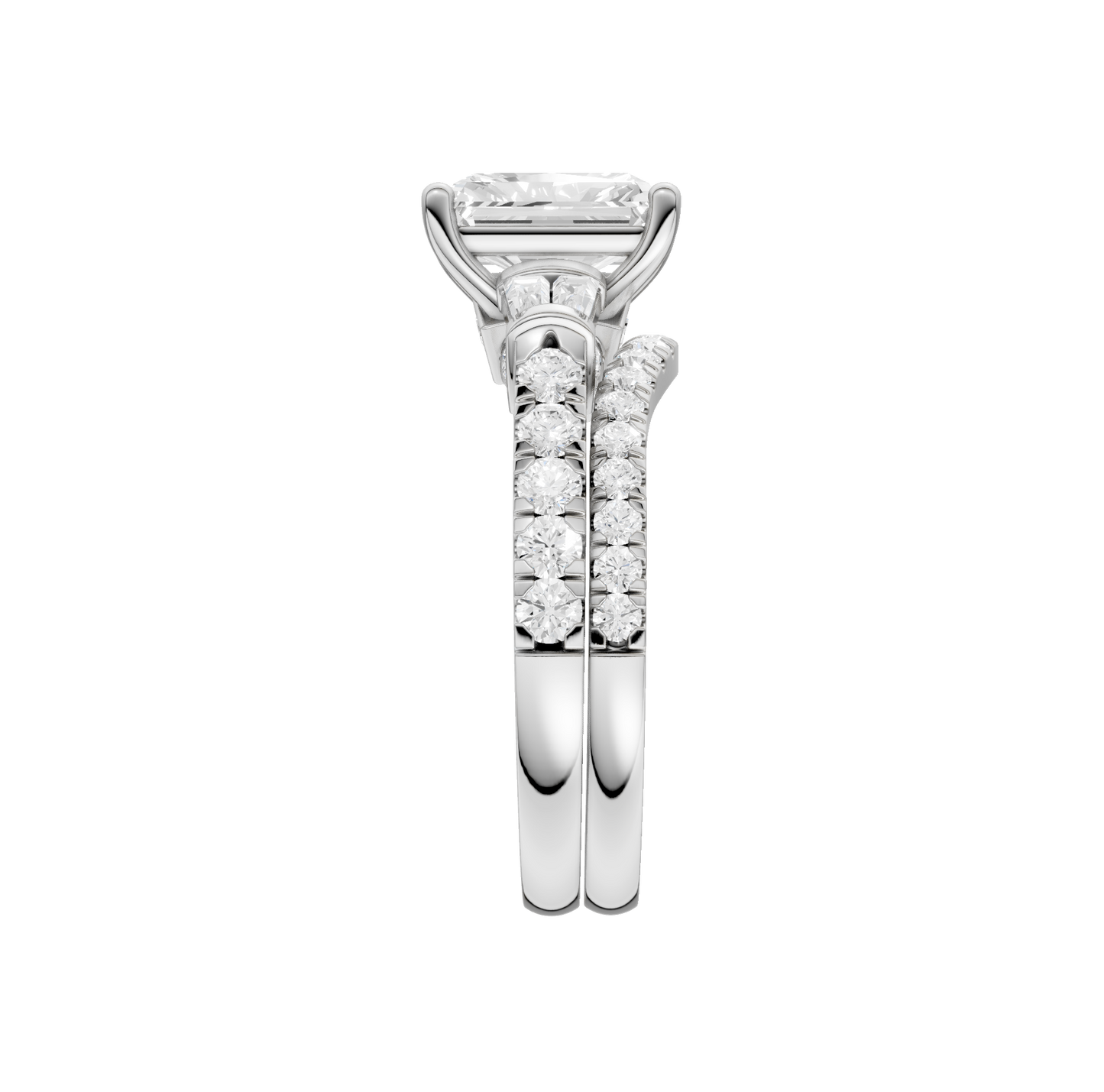 2.25ct Radiant Certified Lab Diamond Ring