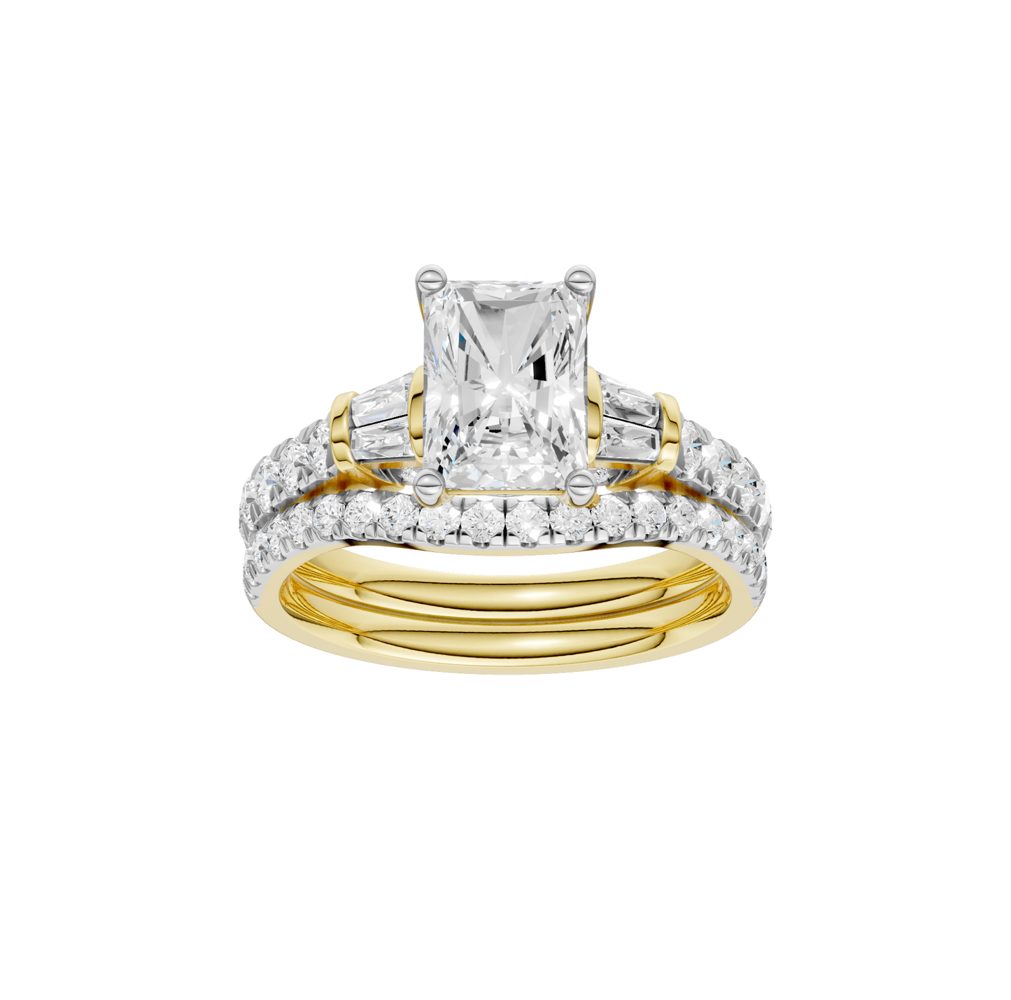 2.25ct Radiant Certified Lab Diamond Ring