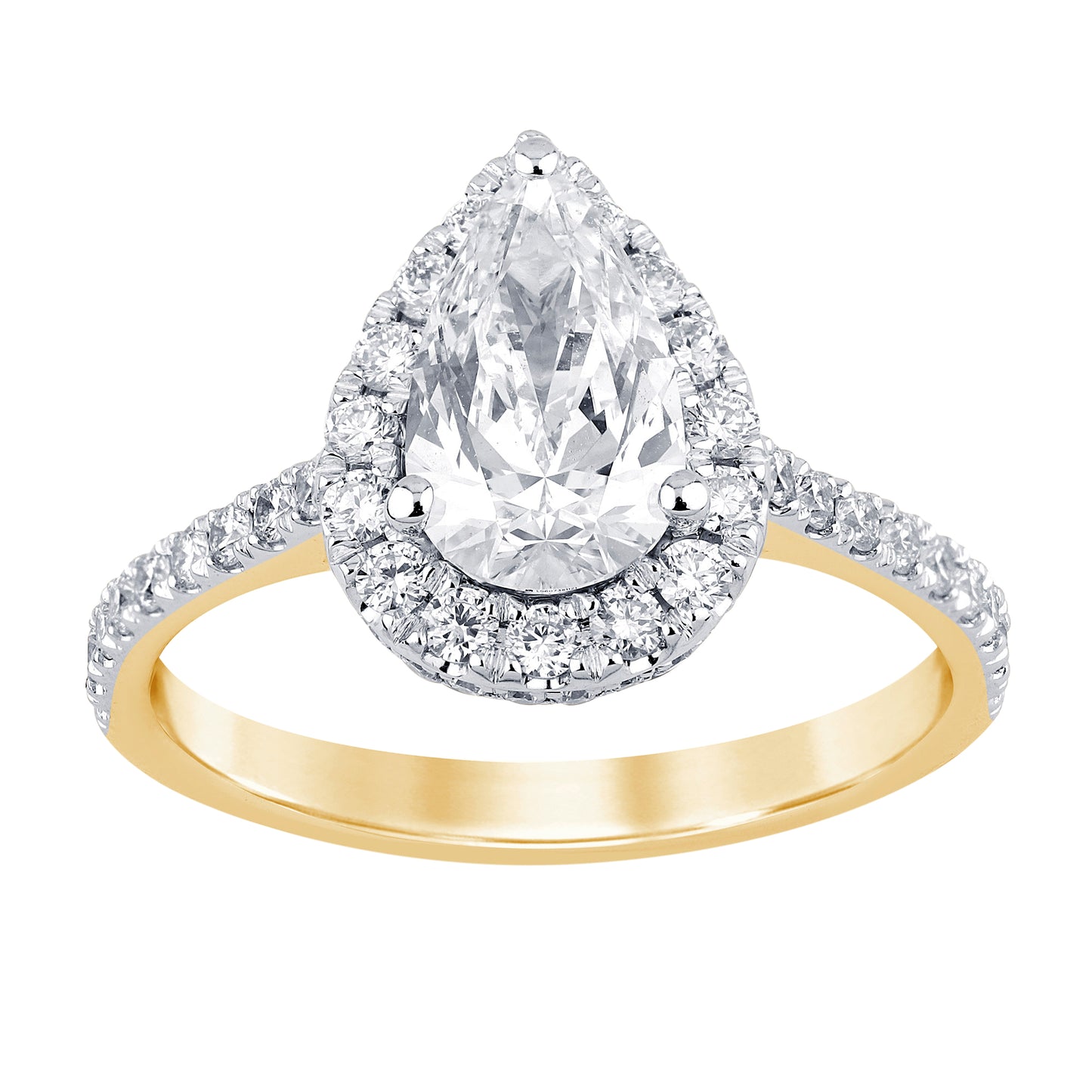 Yellow Gold - Lab Grown Ring