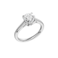 1.50ct Round Certified Solitaire Lab Diamond Ring