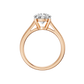 2.00ct Round Certified Solitaire Lab Diamond Ring