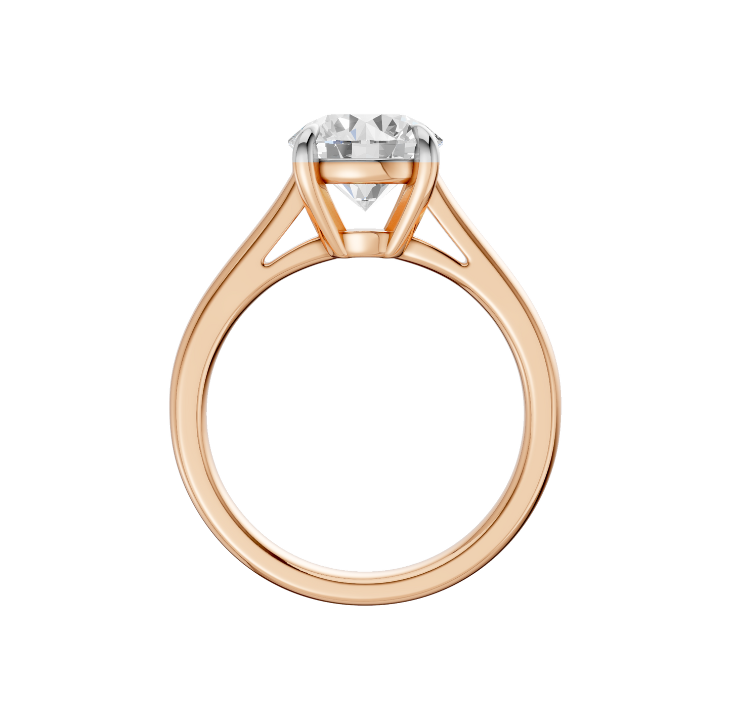 2.00ct Round Certified Solitaire Lab Diamond Ring