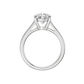2.00ct Round Certified Solitaire Lab Diamond Ring