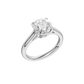 2.00ct Round Certified Solitaire Lab Diamond Ring